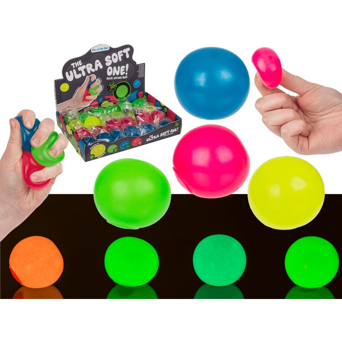 Out of the Blue Antistress-Ball, Ultra Soft, Glow in the Dark