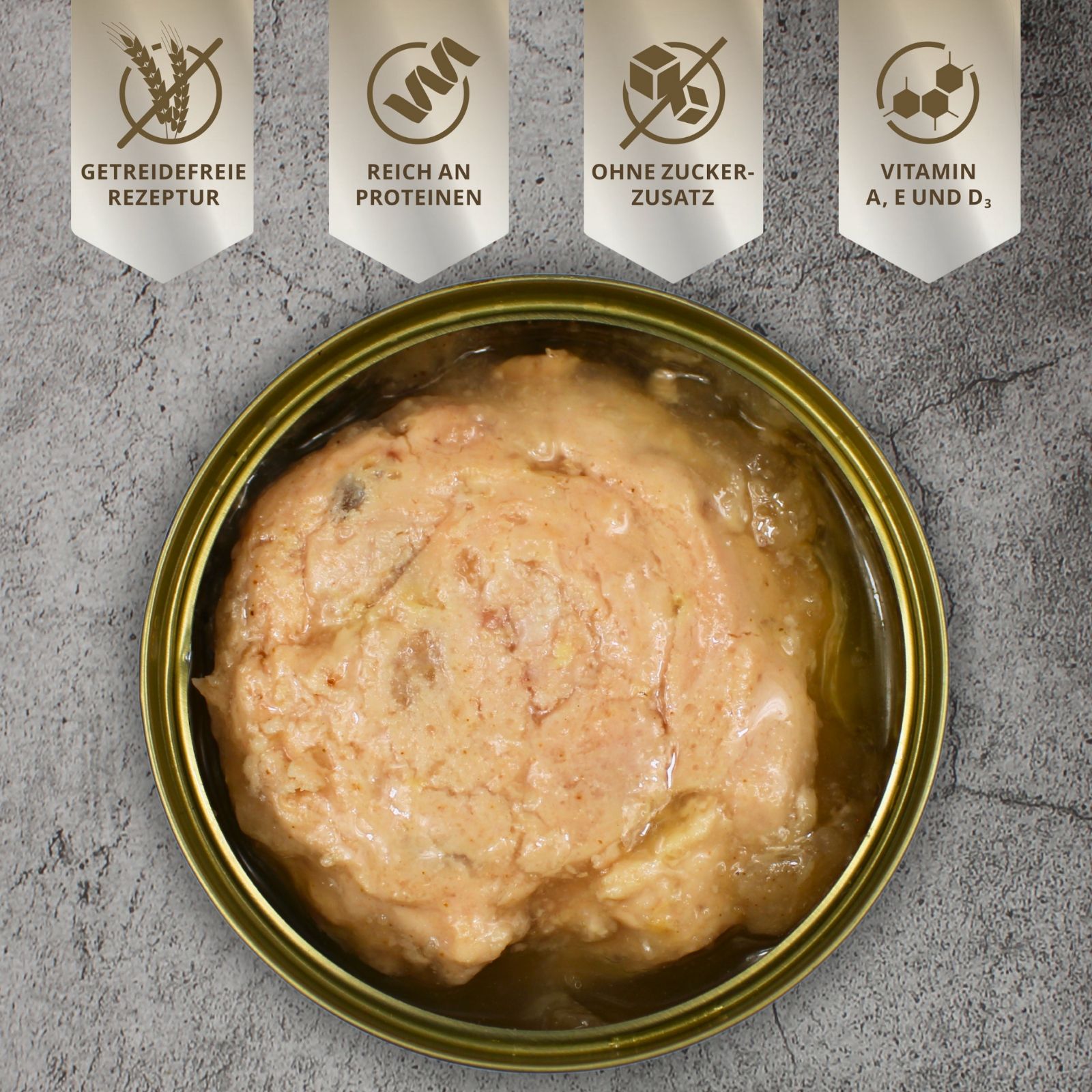 Lecker.Pet® Balu's 100 % Huhn und Truthahn Katzenfutter Nassfutter