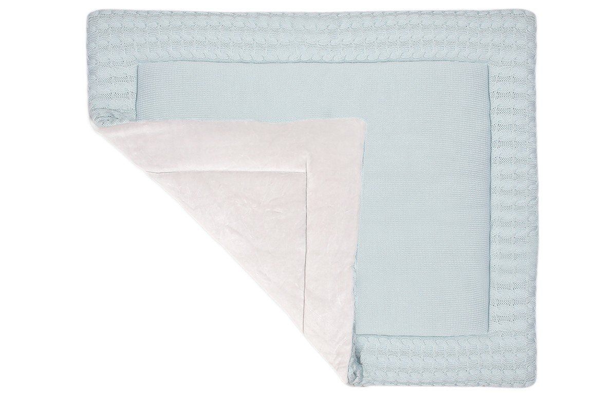 Kindsgut Krabbeldecke Hellblau