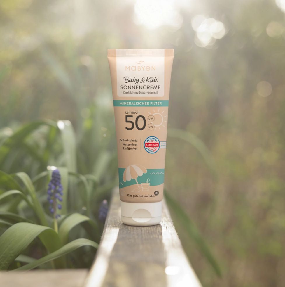 MABYEN Sonnencreme Baby und Kids LSF 50