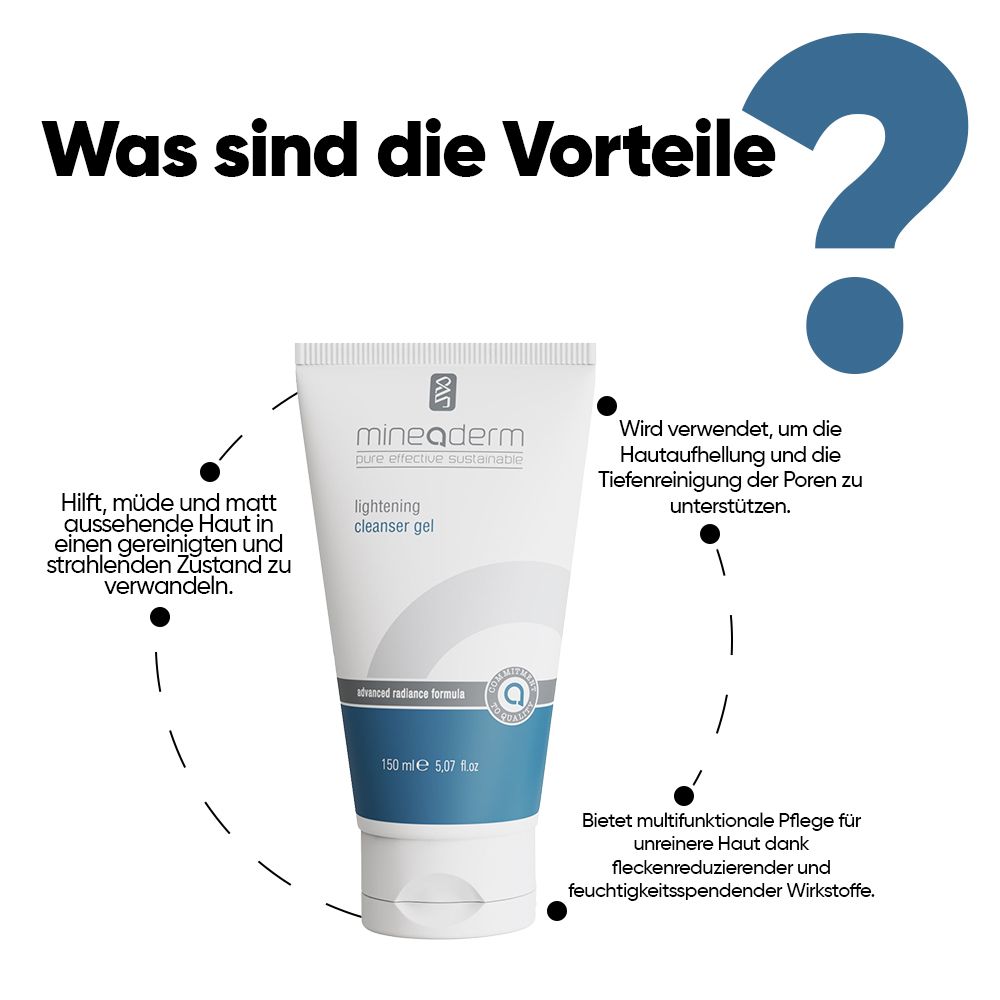 Mineaderm Lightening Cleanser Gel