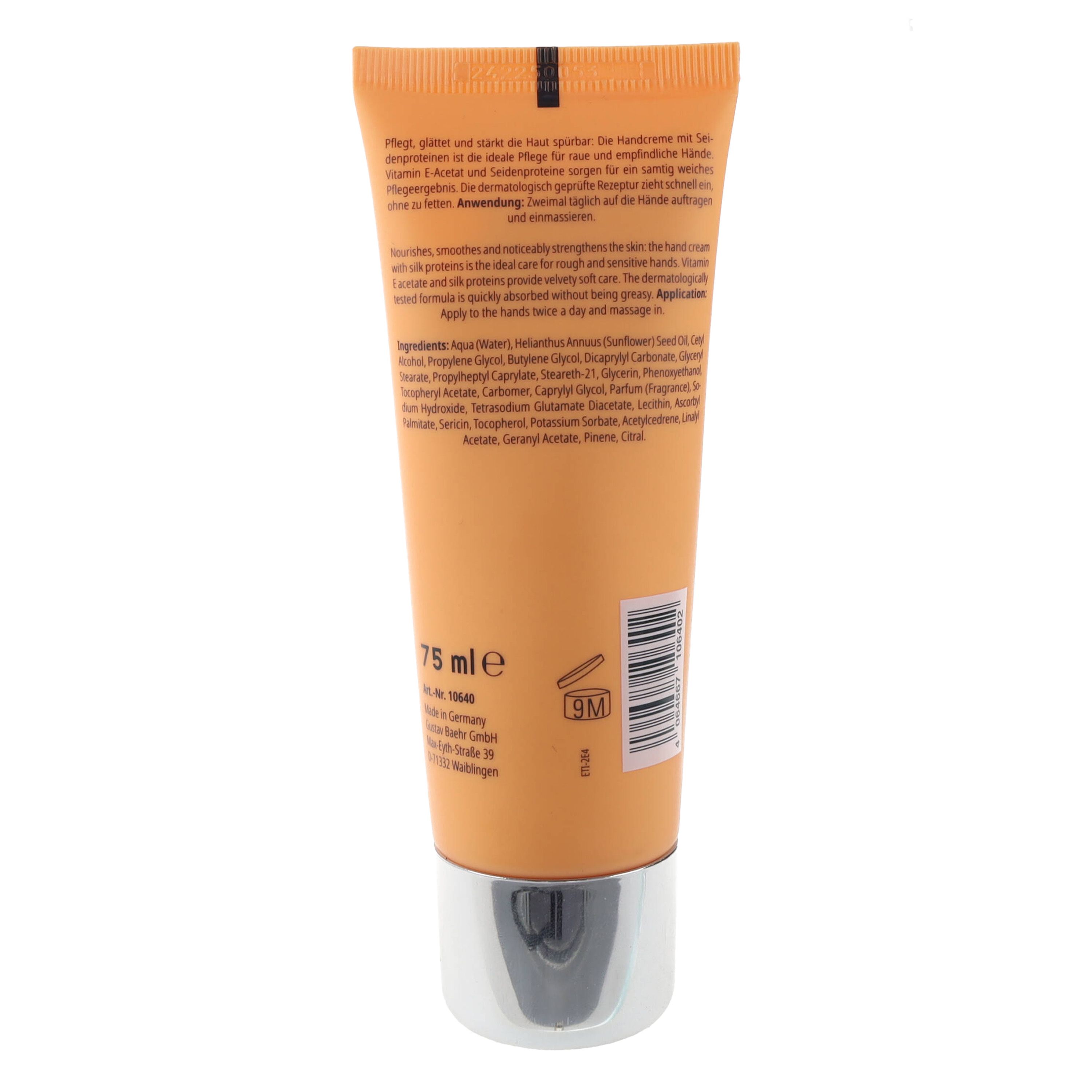 Baehr Beauty Concept Handcreme mit Seidenproteinen