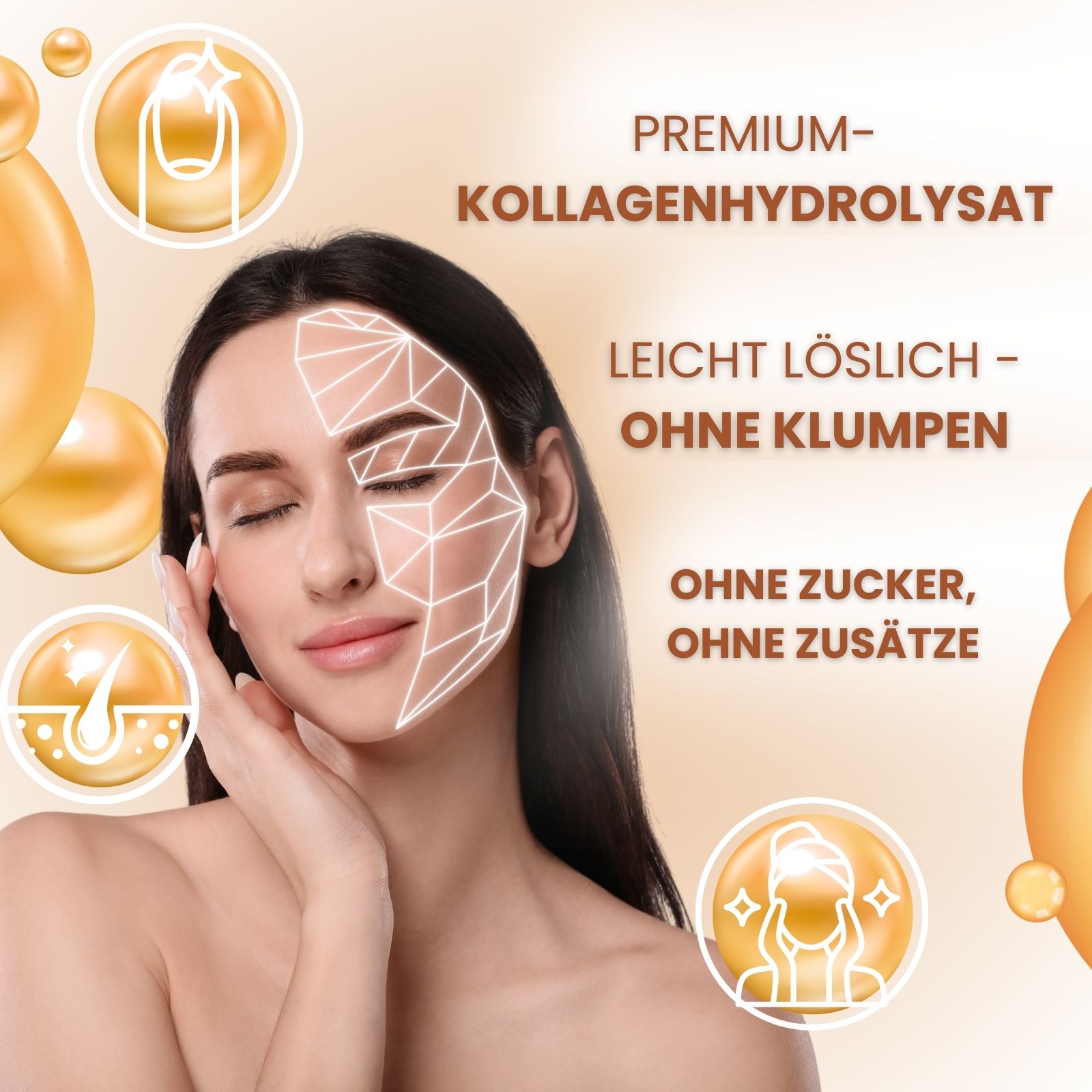 marble© Collagen – Mango Passionfruit | Kollagenpeptide mit natürlichem Aroma | Sparset