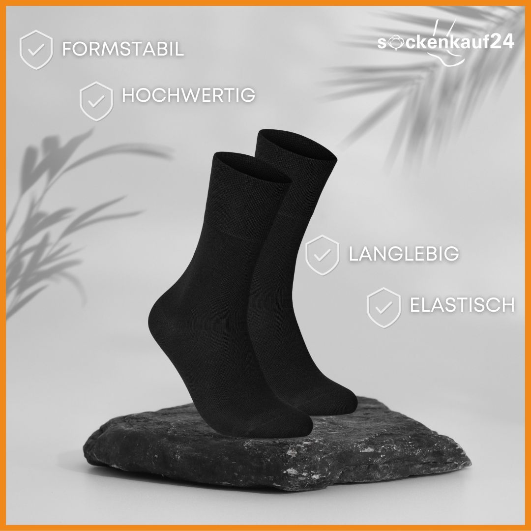Diabetiker Socken mit Komfortbund für Damen und Herren