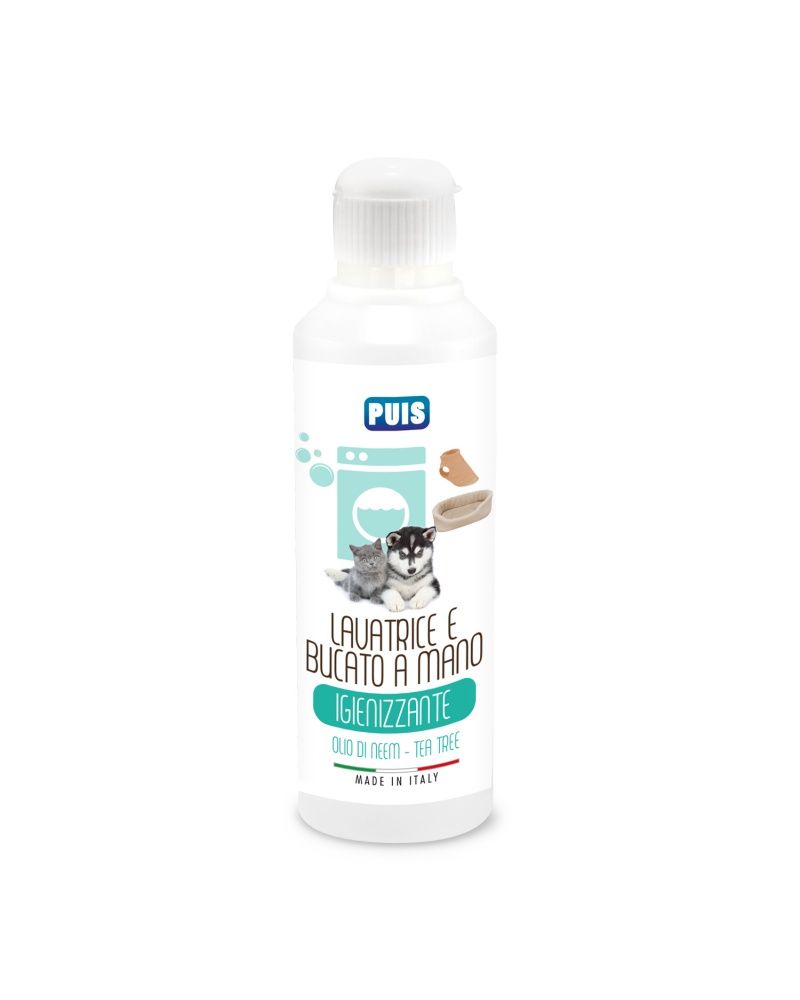 Puis Detersivo lavatrice e a mano indumenti animali Neem e Tea tree