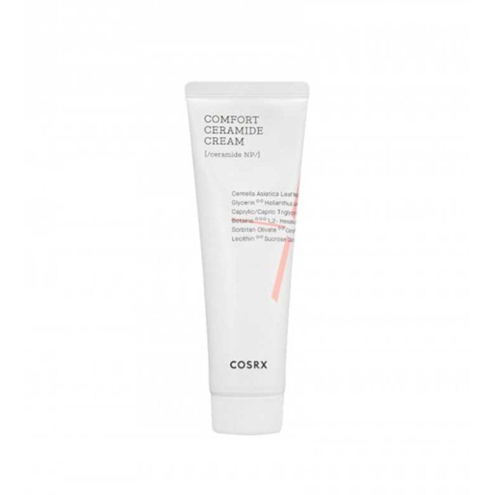 COSRX Comfort Ceramide Cream Tube, isoliert.