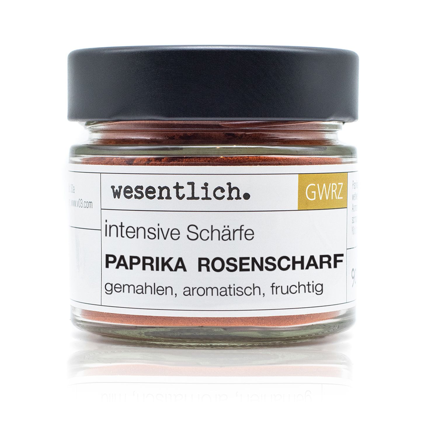 Paprikapulver rosenscharf von wesentlich.