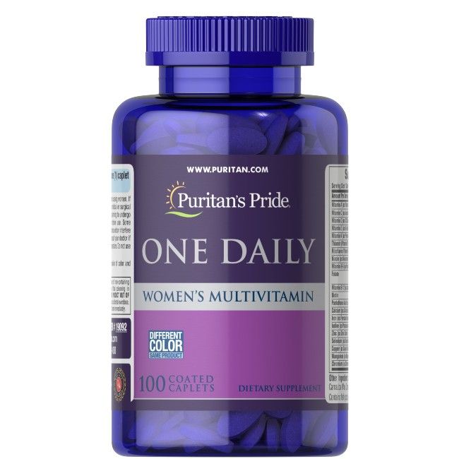 Puritan's Pride One Daily Multivitamin für Frauen 100 Pc