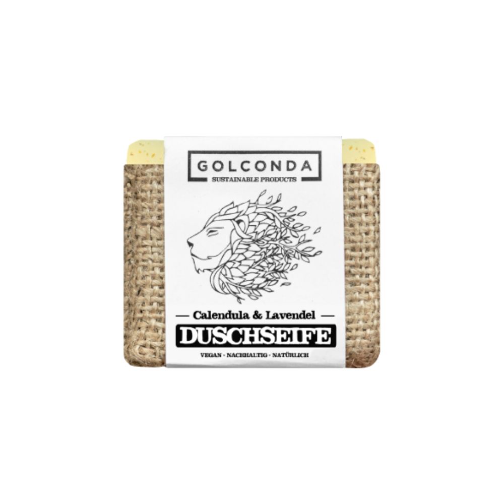 Golconda Duschseife Calendula & Lavendel 65g