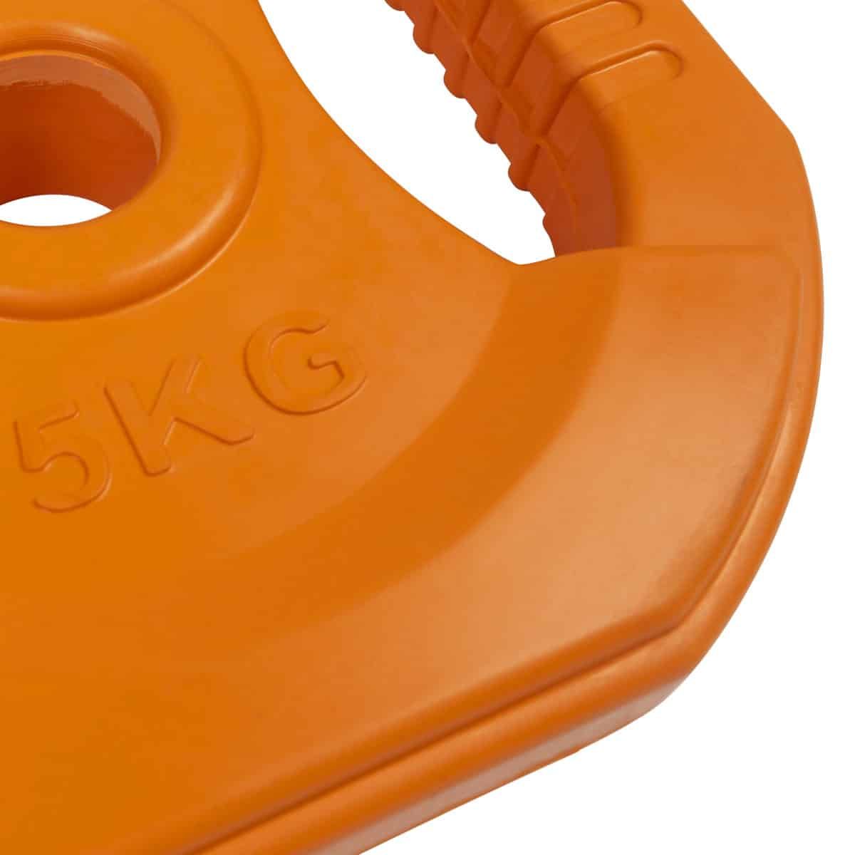 Gewichtsscheiben Pump Gummi und Griffe O 31mm (Satz von 2)