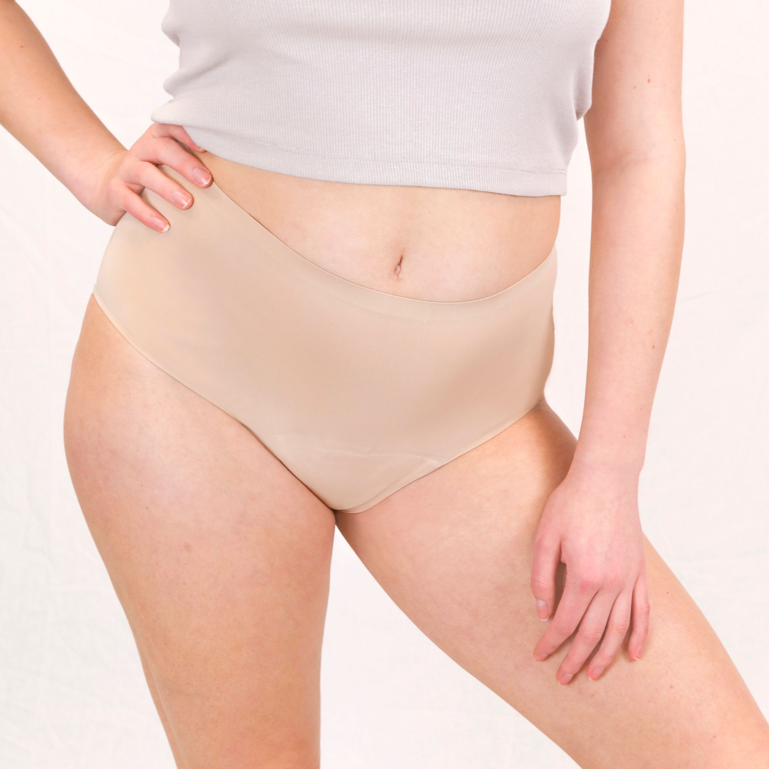 MYLILY Periodenunterwäsche - High Waist Seamless XL ohne Biozide