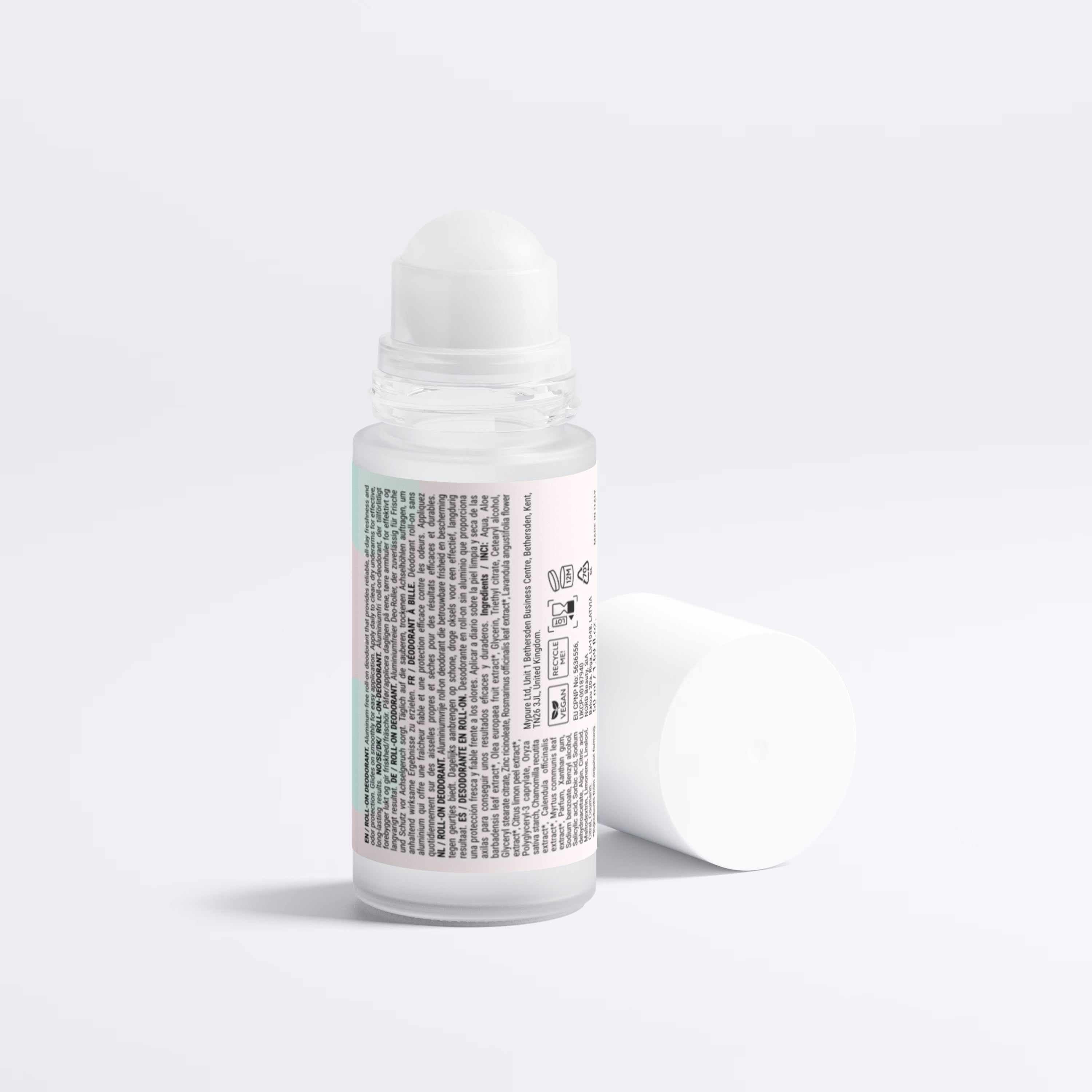 Zero Skin Roll-on Deodorant, ohne Aluminium mkit pflegendem Macadamiaöl