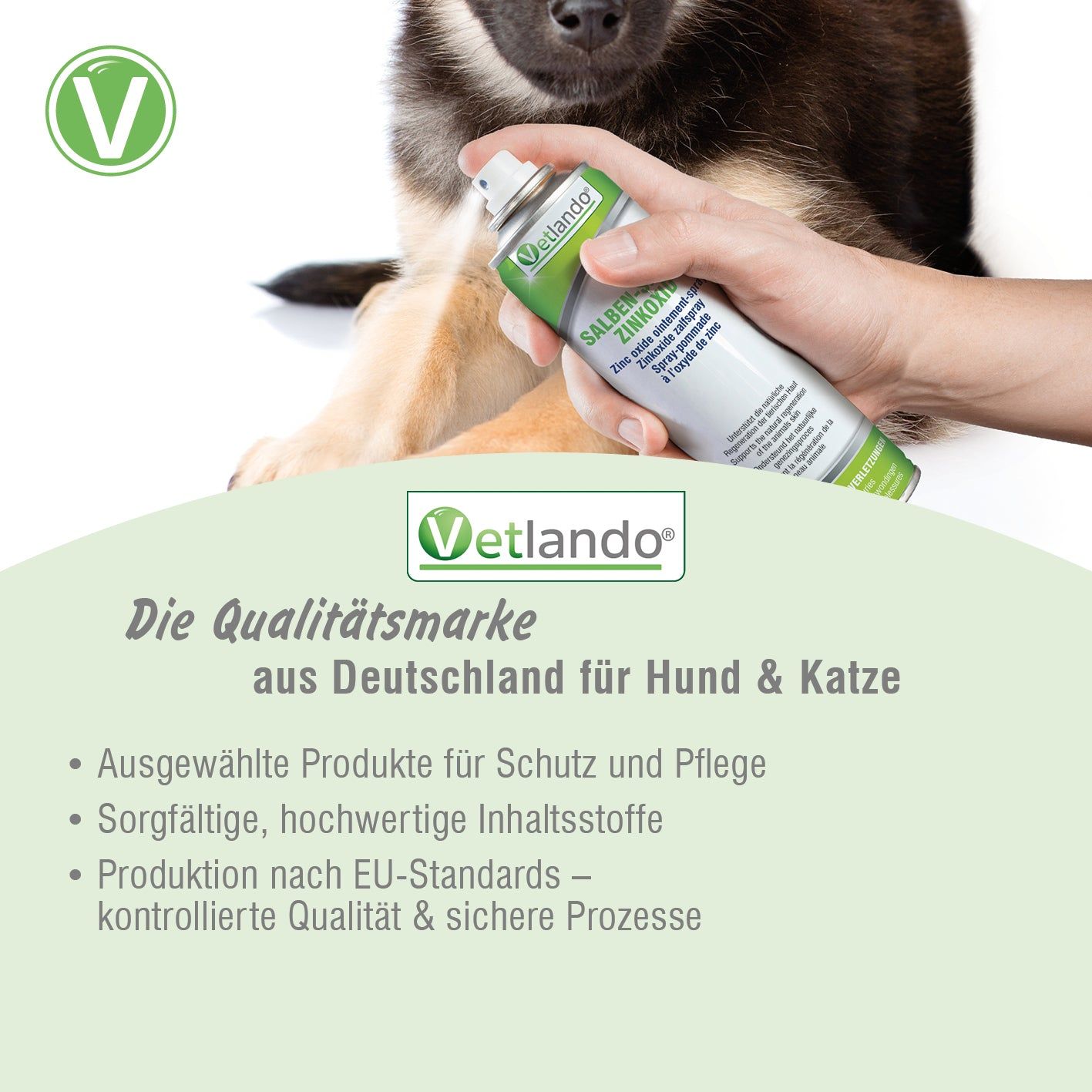 Vetlando Salben-Spray Zinkoxid