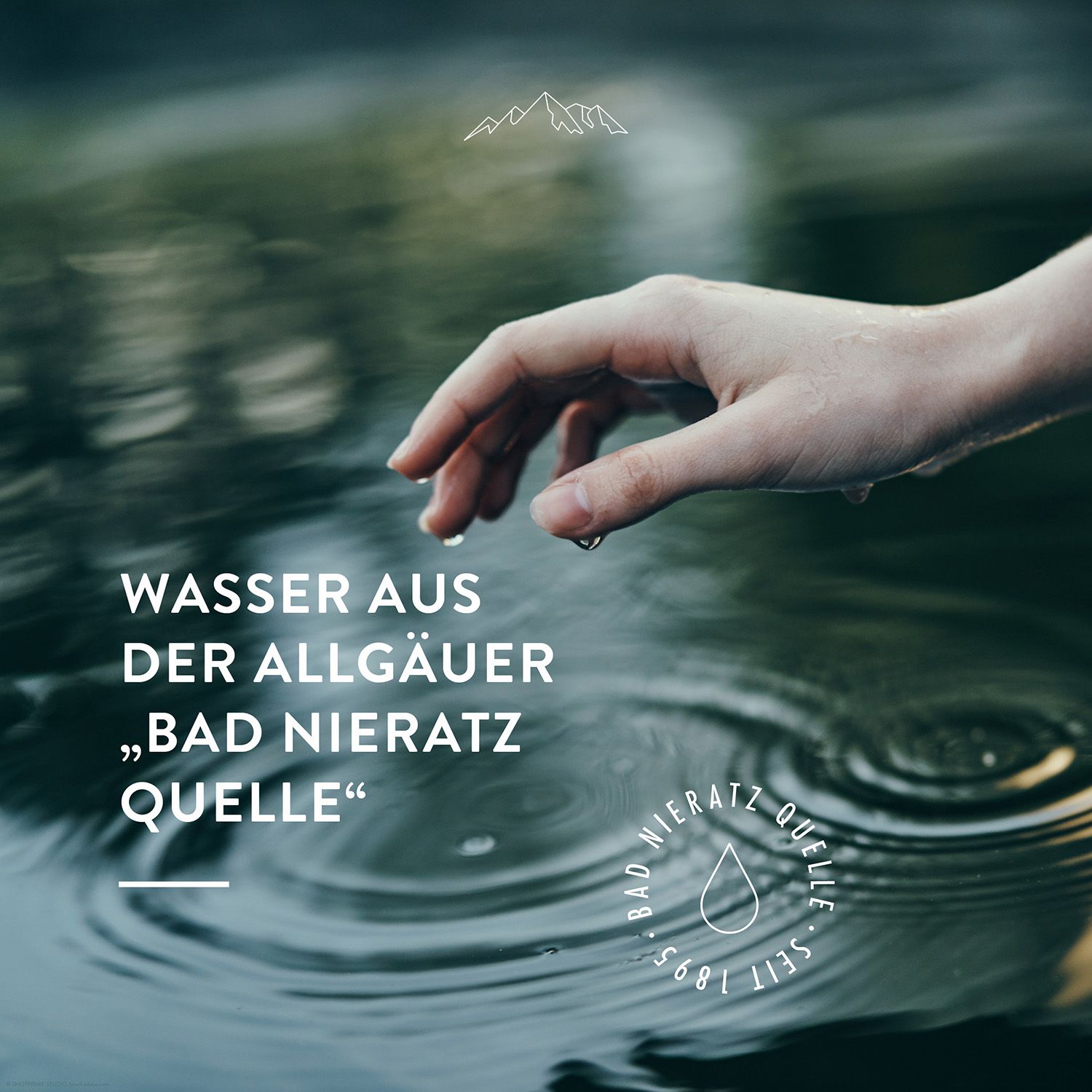 Allgäuquelle Bio Raumspray Lufterfrischer Duftspray Airspray Alpenzirbe, Lorbeer, Fichte und Kiefer