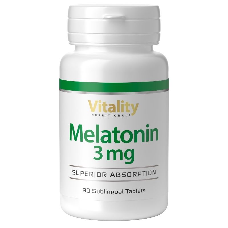 Vitality Nutritionals Melatonin 3 mg
