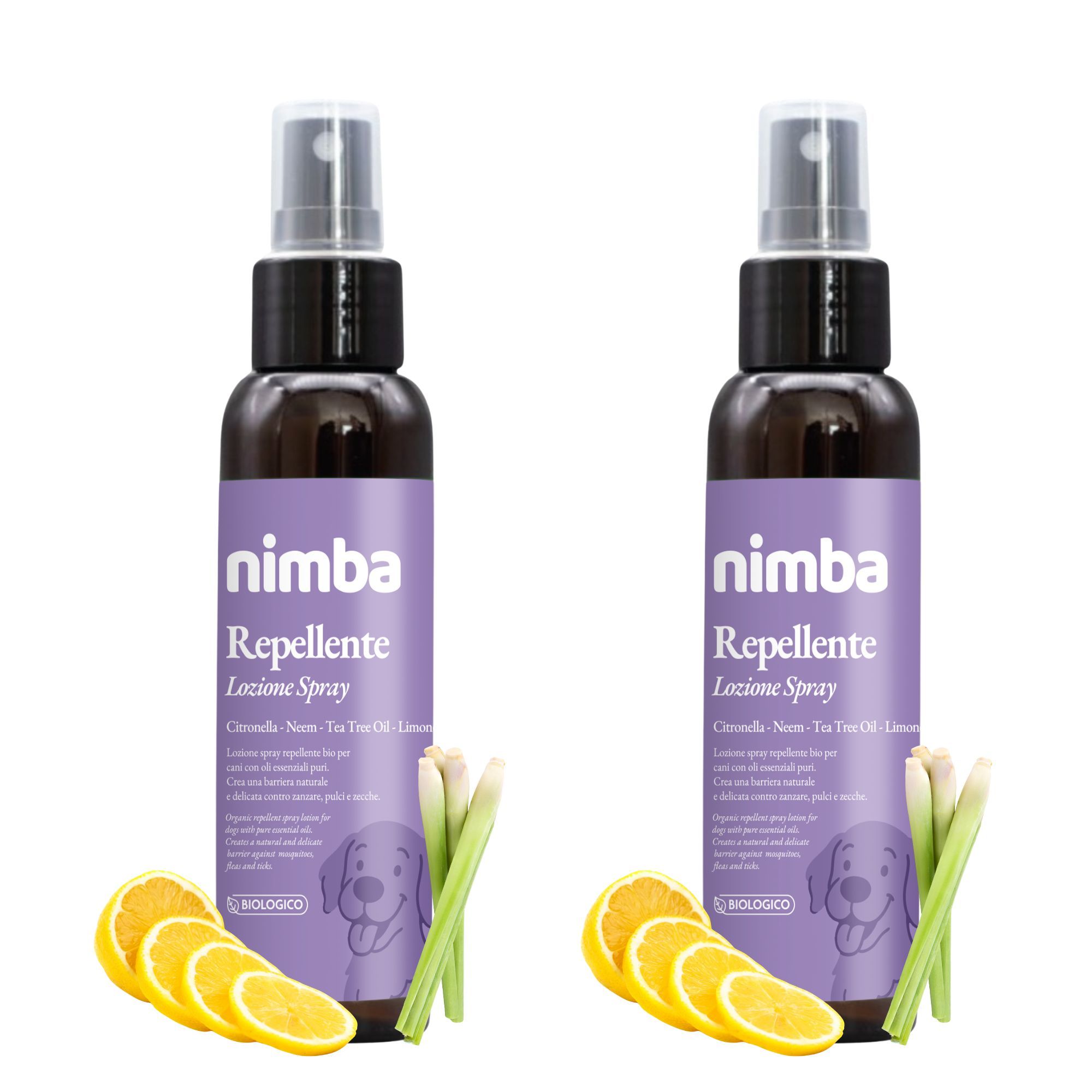 Nimba Lozione Spray Repellente 100 ml - Confezione Doppia (x2)