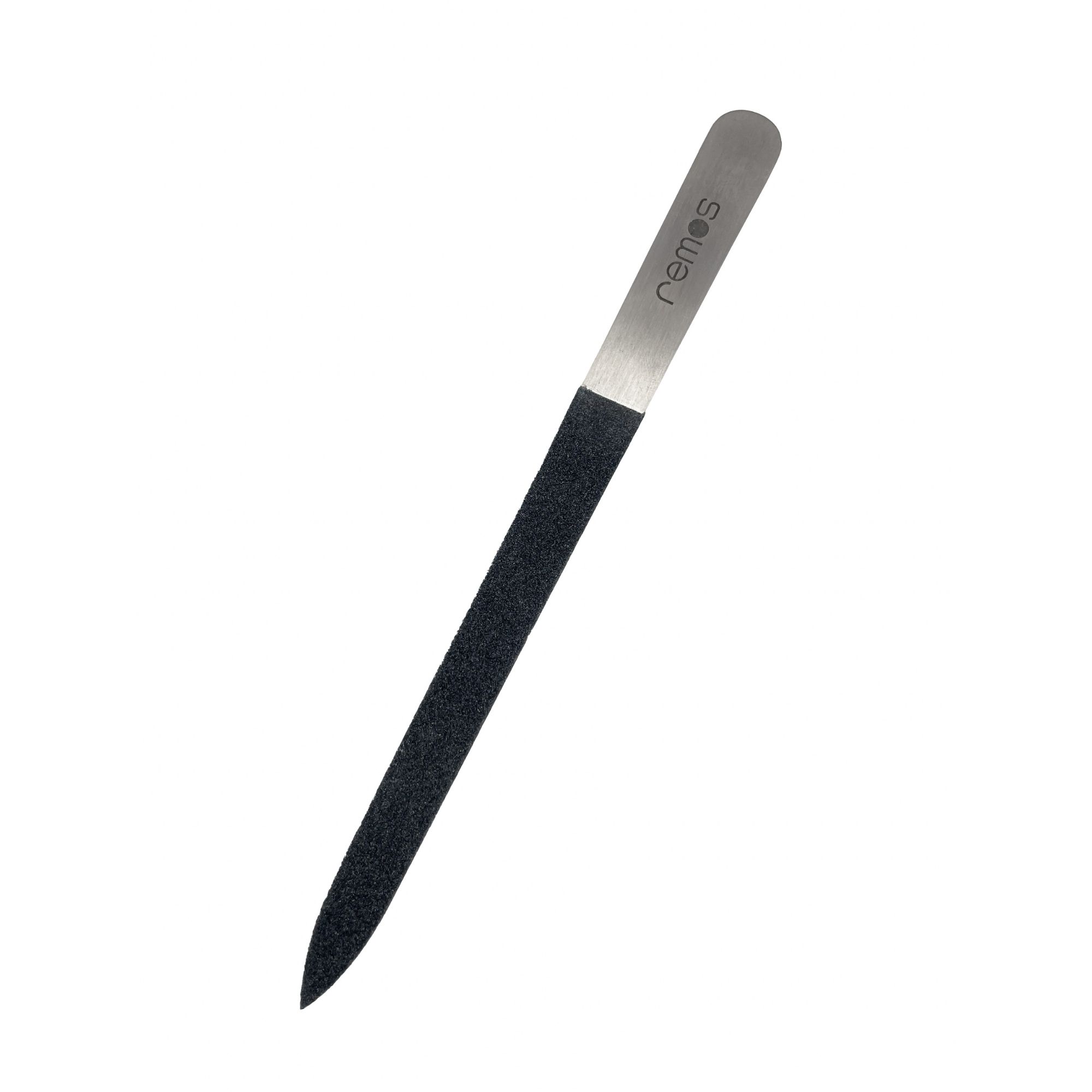 Remos Edelstahl- Nagelfeile mit Diamant-Keramik Beschichtung, Länge 15cm 1 St
