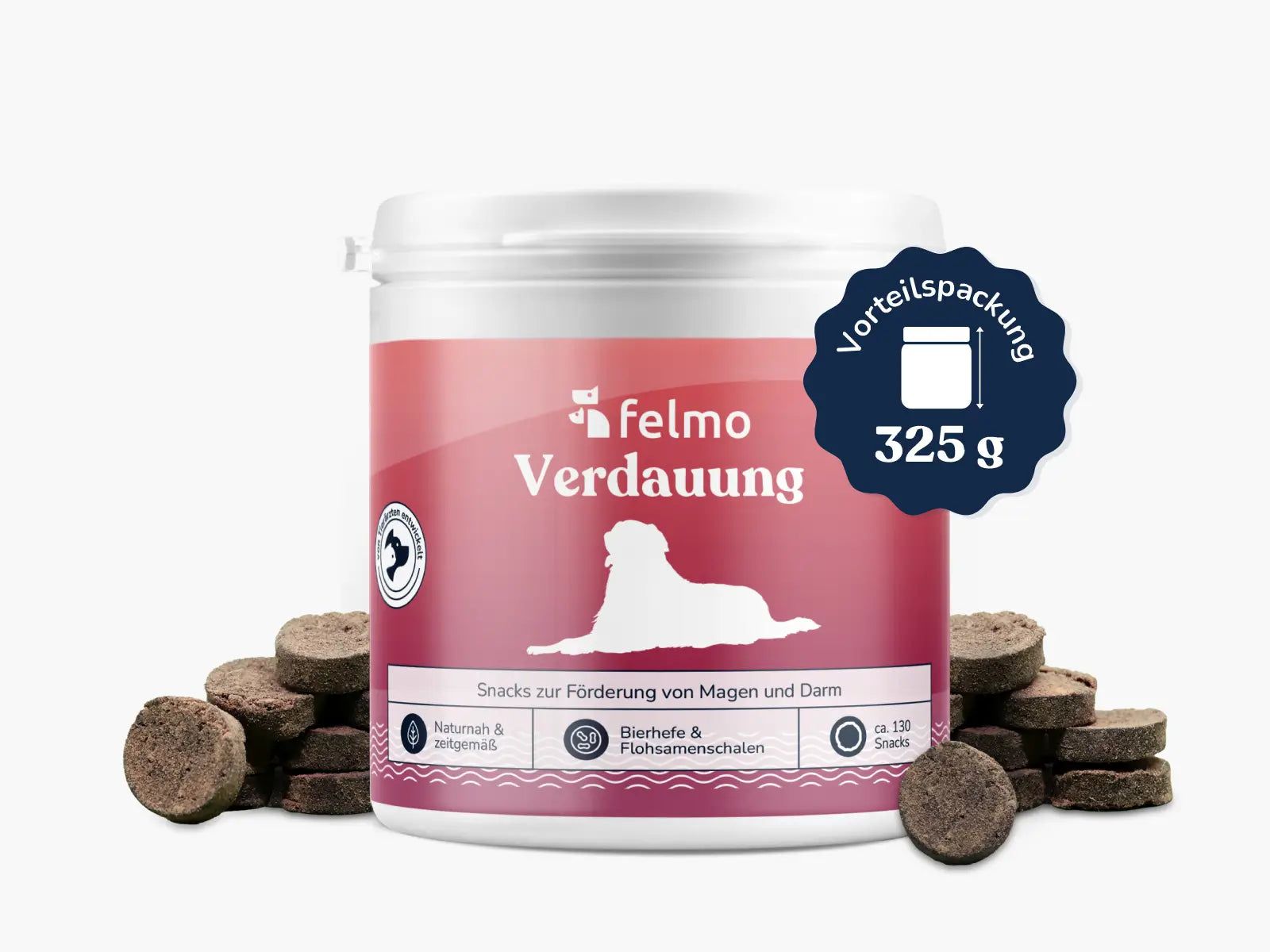 felmo Verdauungs-Snacks für Hunde 325 g