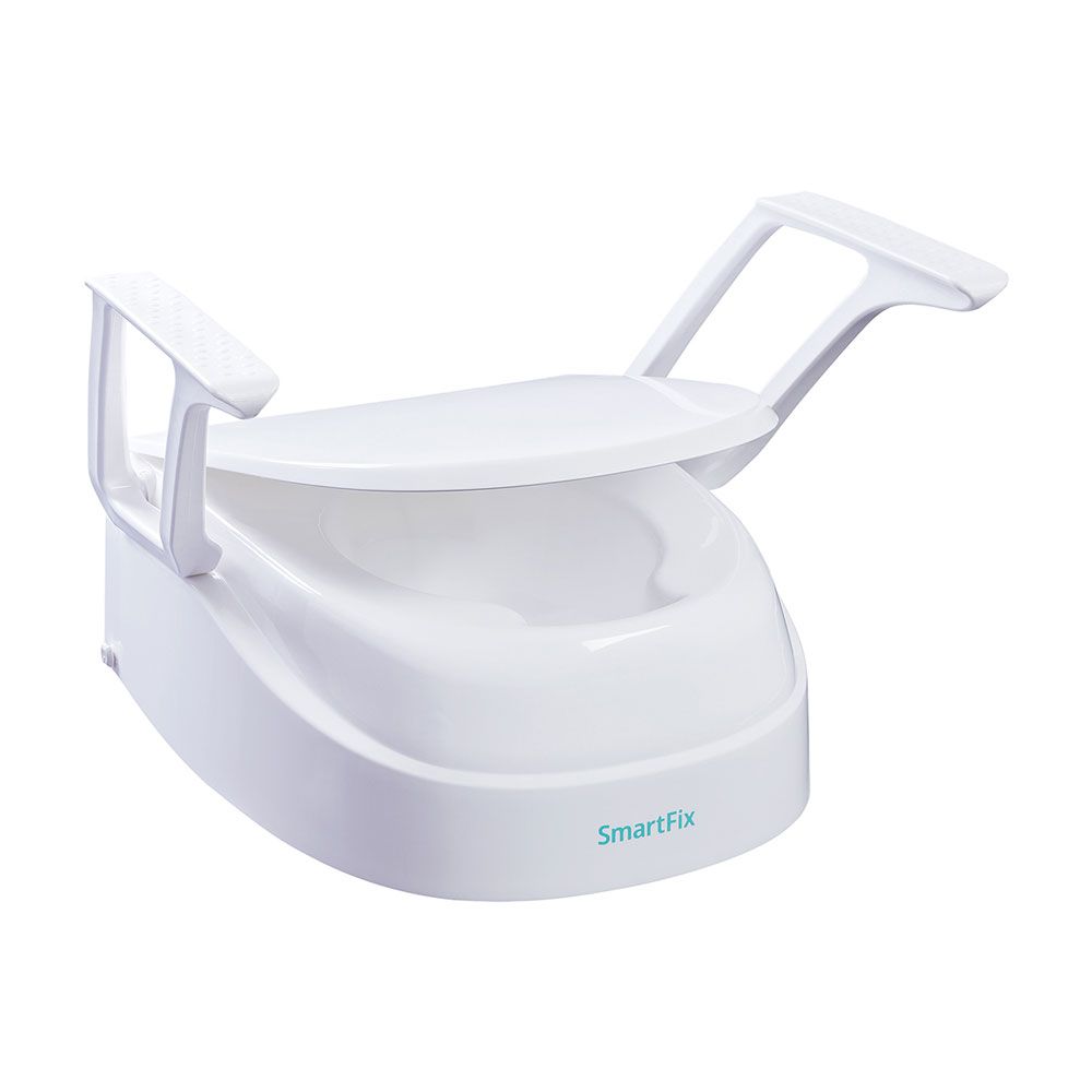 Dietz SmartFix Toilettensitzerhöhung mit Armlehnen