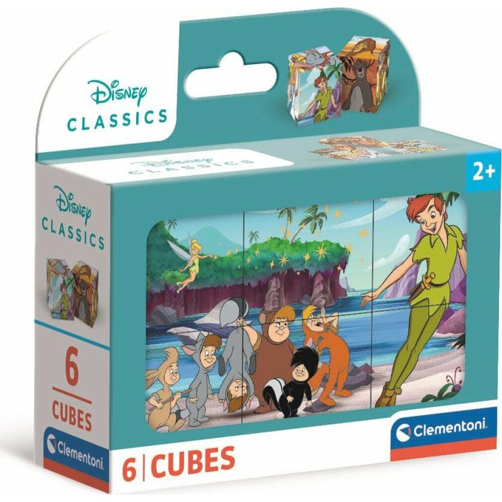 Disney Classic würfelpuzzle 6tlg.