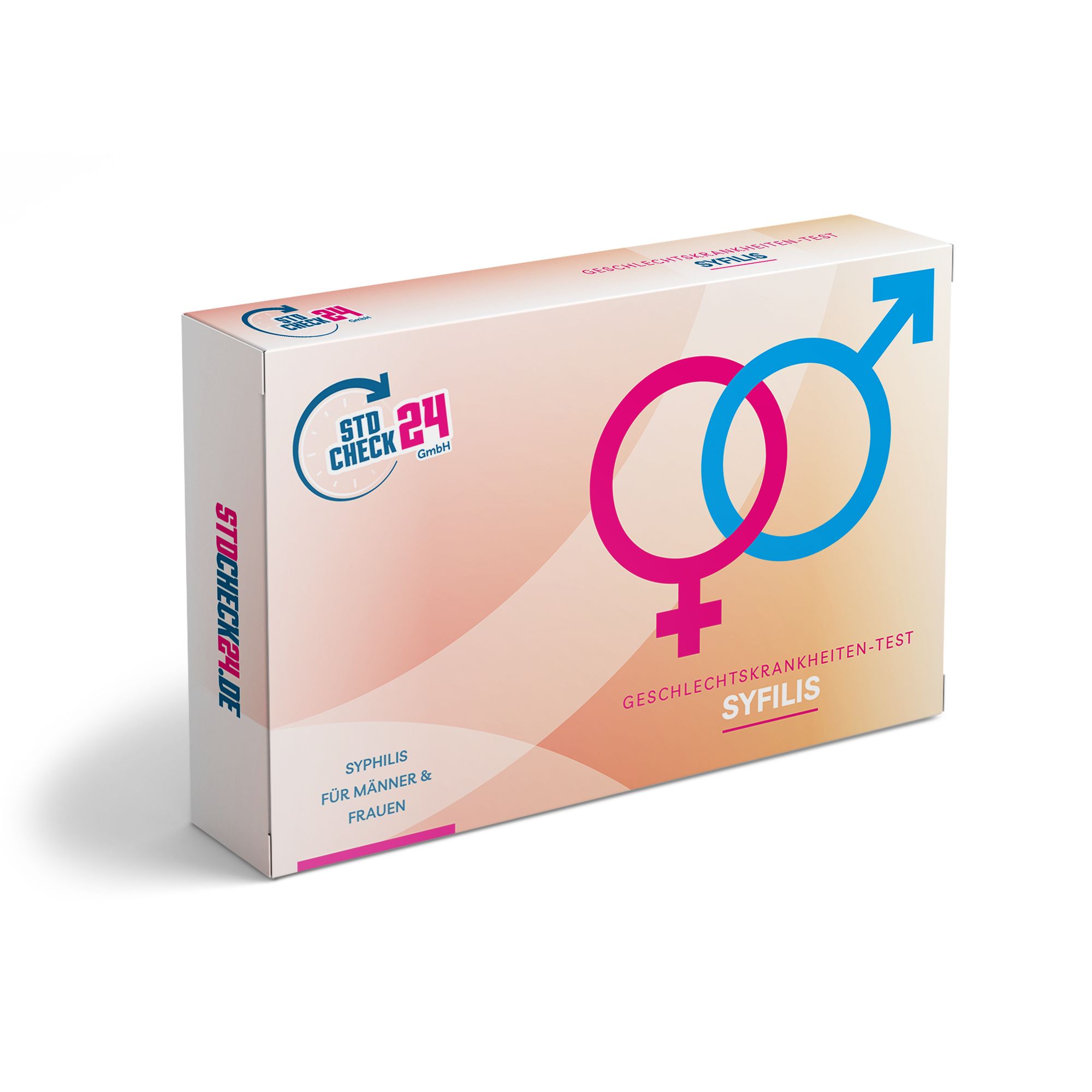Syphilis-Heimtest für Männer oder Frauen – Schnelles und diskretes Testen. 1 St Test