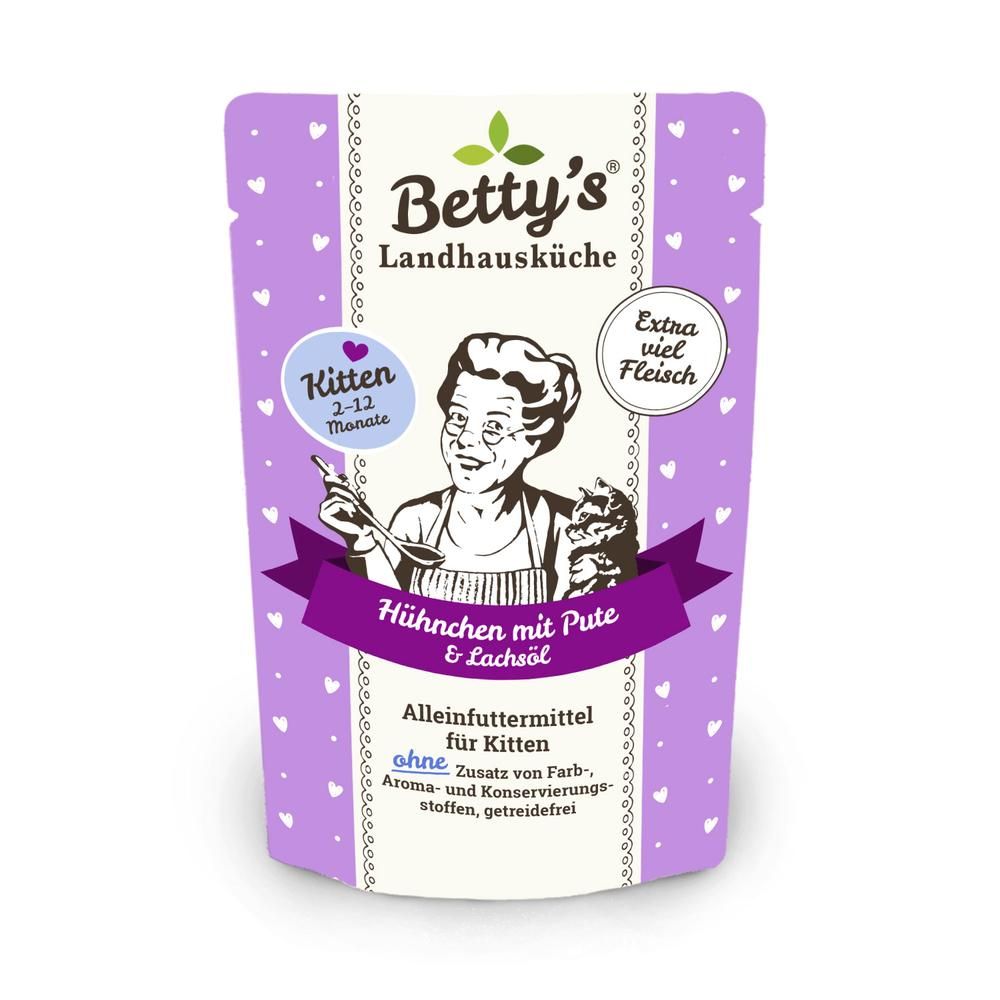 Bettys Landhausküche Kitten - Hühnchen & Pute