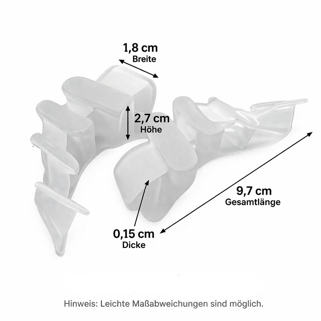 Zehentrenner Silikon, weich & BPA-frei, wiederverwendbar, unisex tragbar