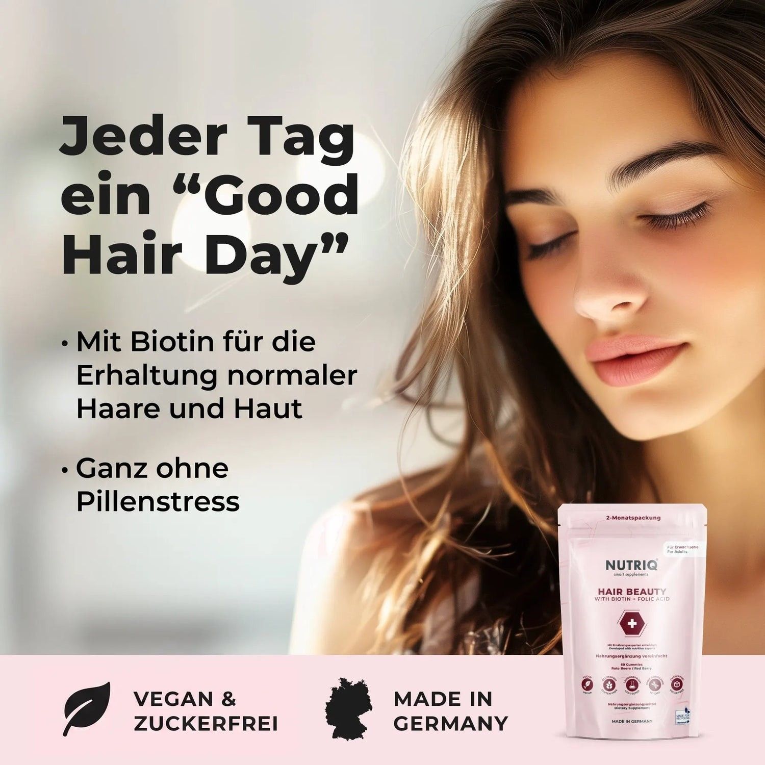 NUTRIQ Hair Beauty Biotin Gummies Angebot
