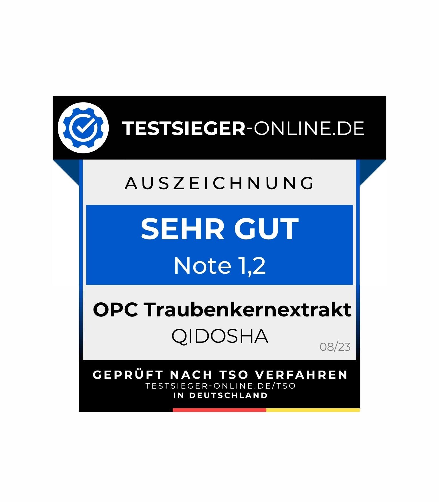 QIDOSHA Traubenkernextrakt OPC