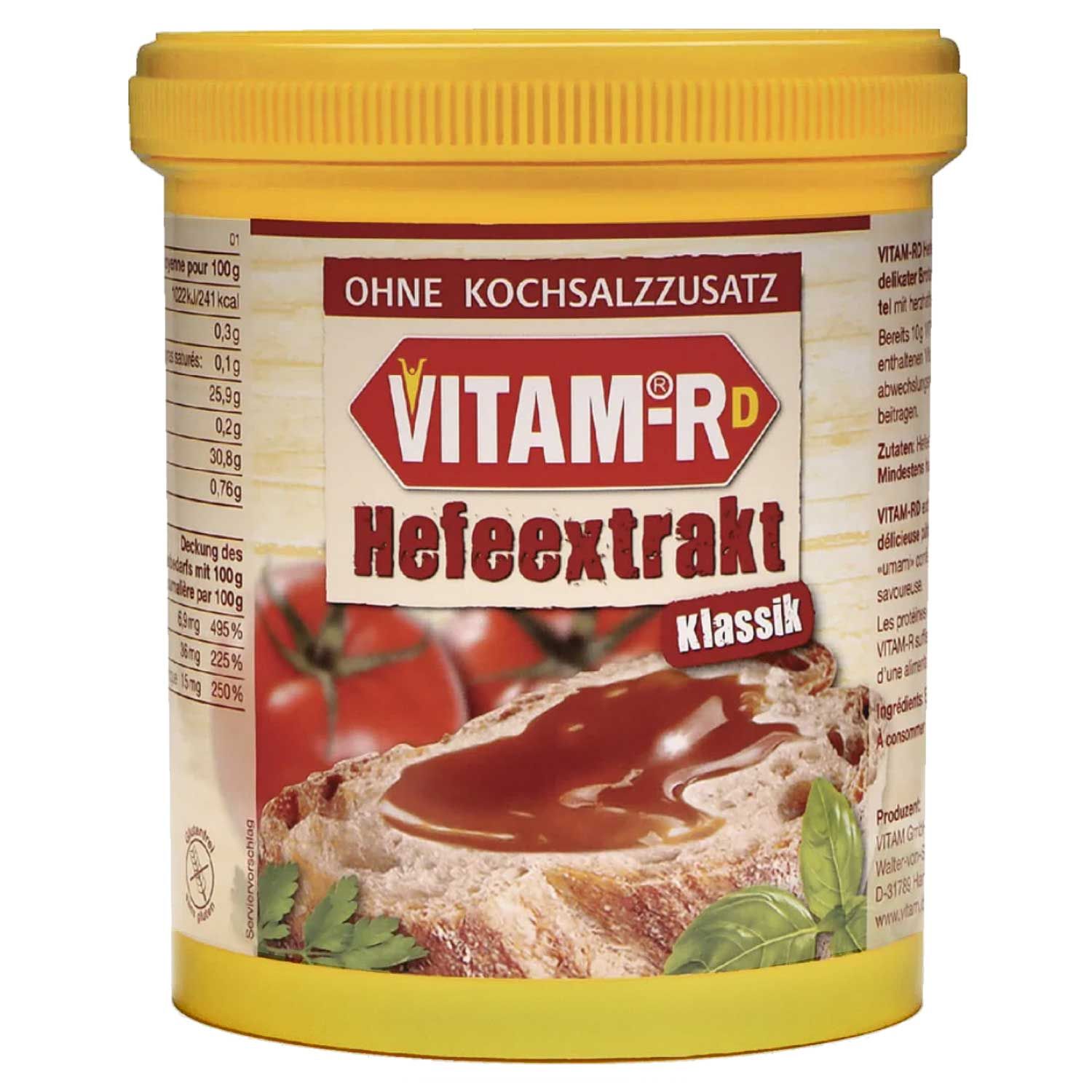 Vitam RD Hefeextrakt natriumarm 1 kg