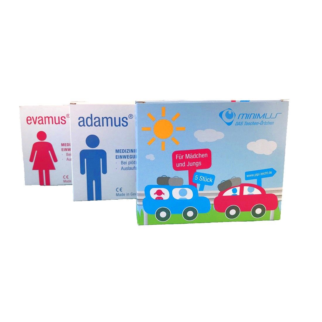 minimus® Taschen-Örtchen Notfall - WC für Kinder