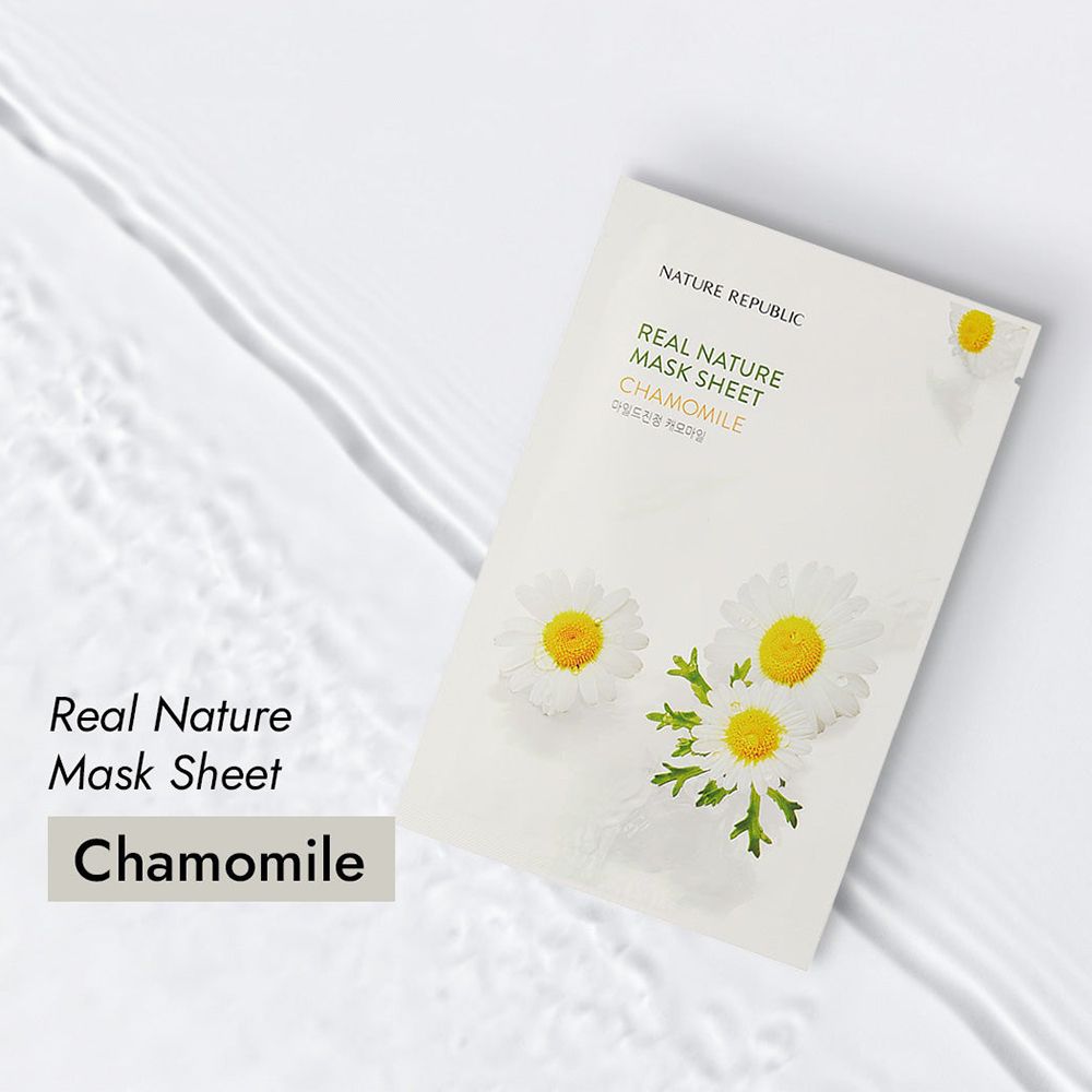 NATURE REPUBLIC Real Nature Chamomile Sheet Face mask