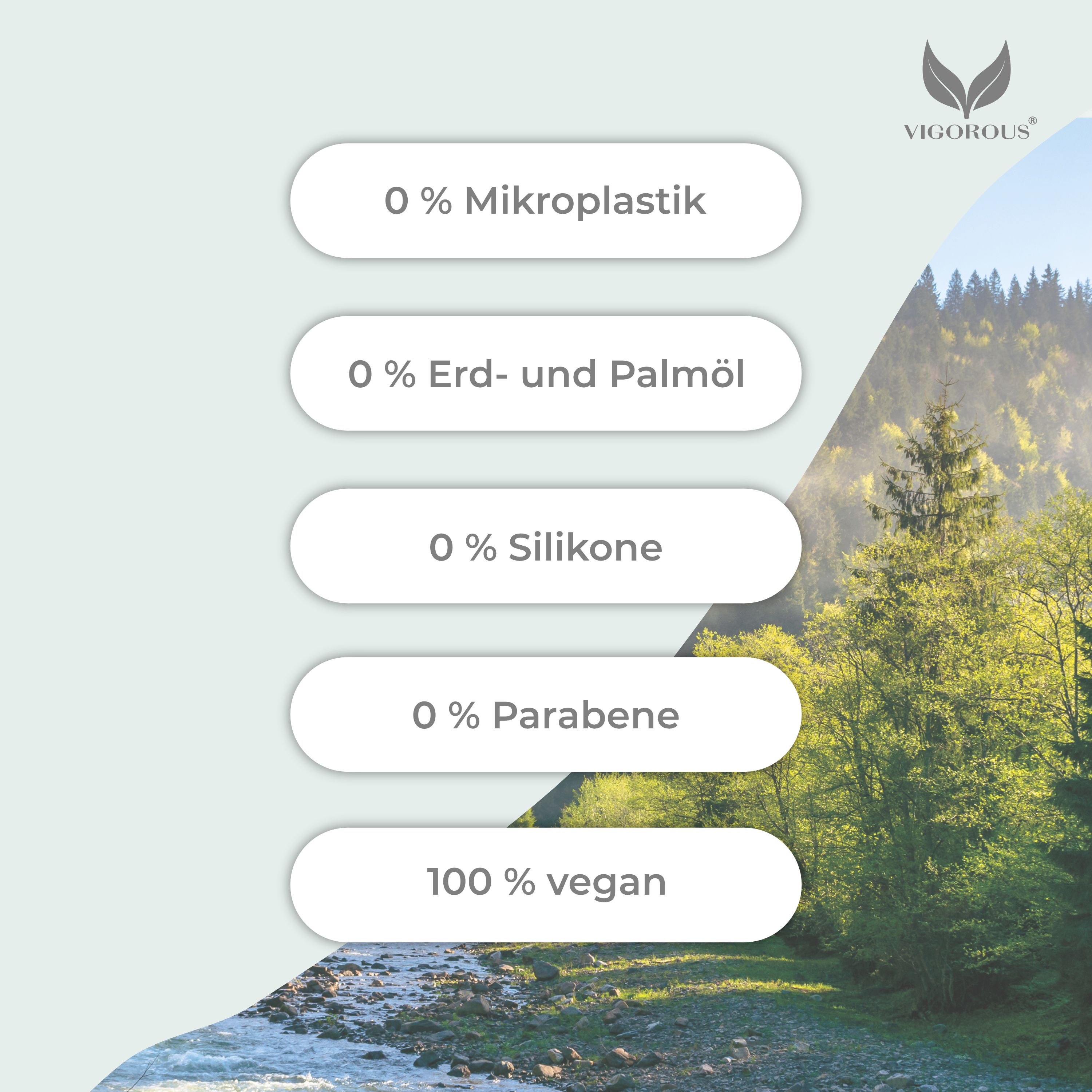 VIGOROUS® Zinkwasser & Zinksalbe gegen Pickel und unreine Haut