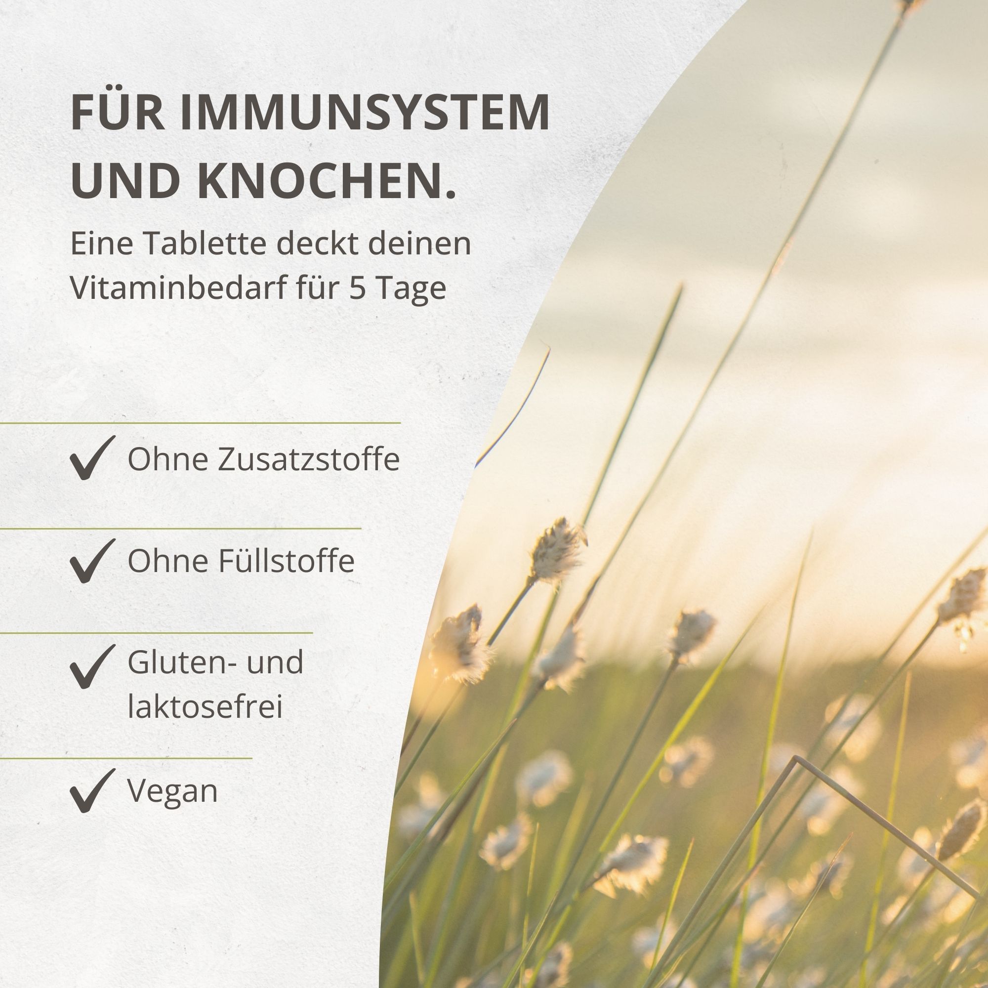 VitaCare Vitamin D3 + K2 5.000 I.E.