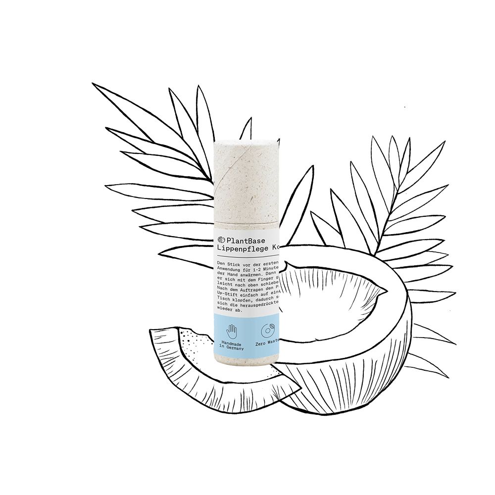 PlantBase Lippenpflege Kokos