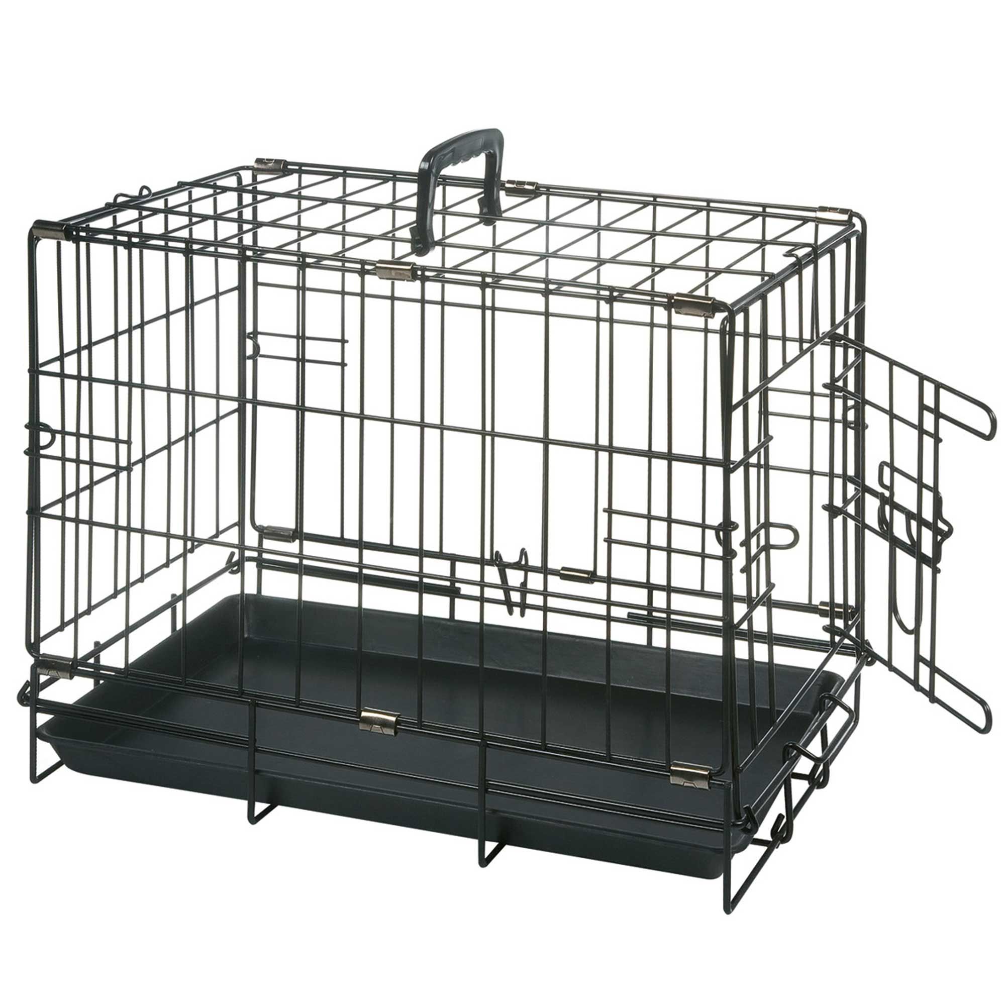 Hunde Drahtbox Gr. S - Transportbox aus Metall -langlebig solide und pflegeleicht