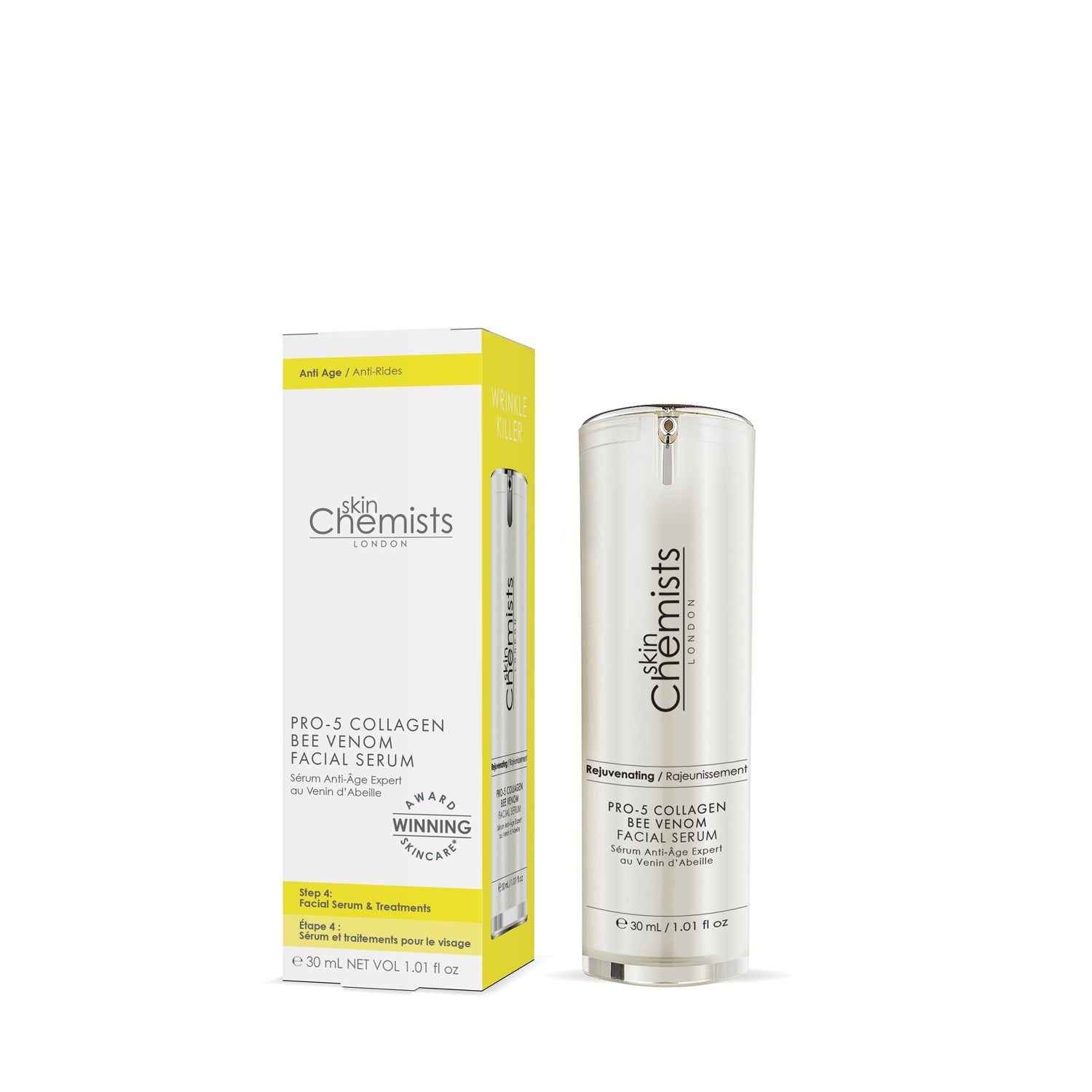 SkinChemists Pro-5 Collagen Bee Venom Gesichtsserum