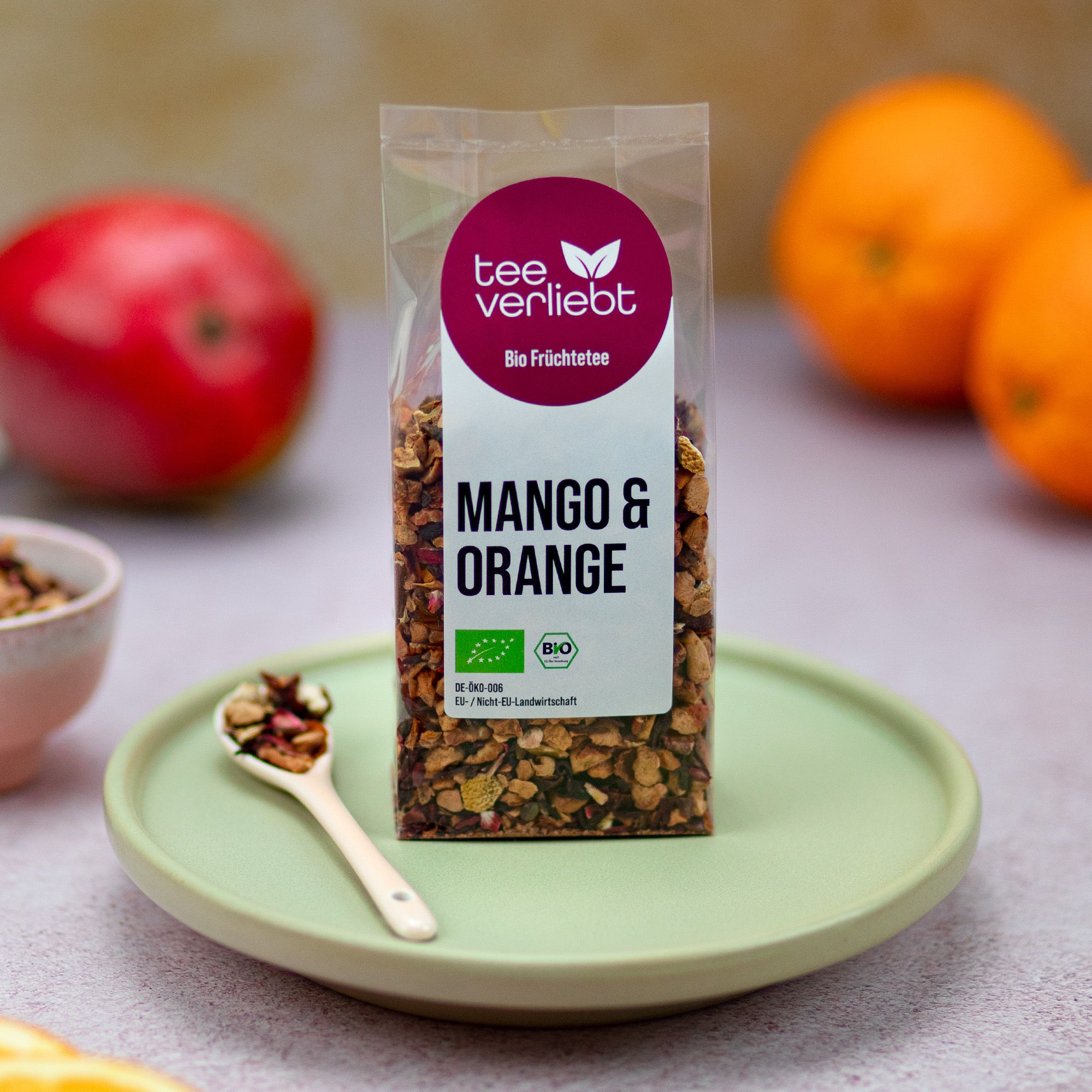 teeverliebt - Mango & Orange Bio loser Früchtetee