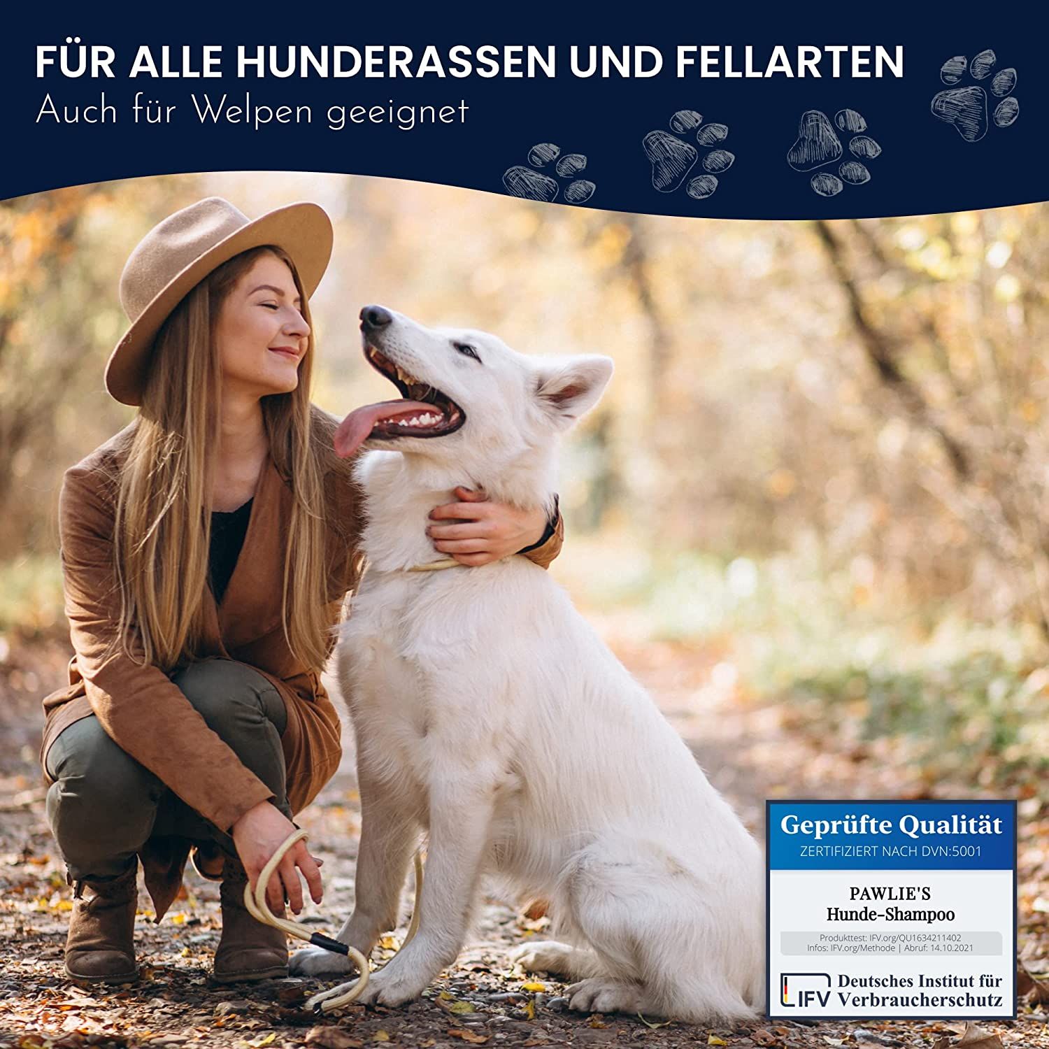 Pawlie's Hunde Shampoo Sensitiv bei Juckreiz