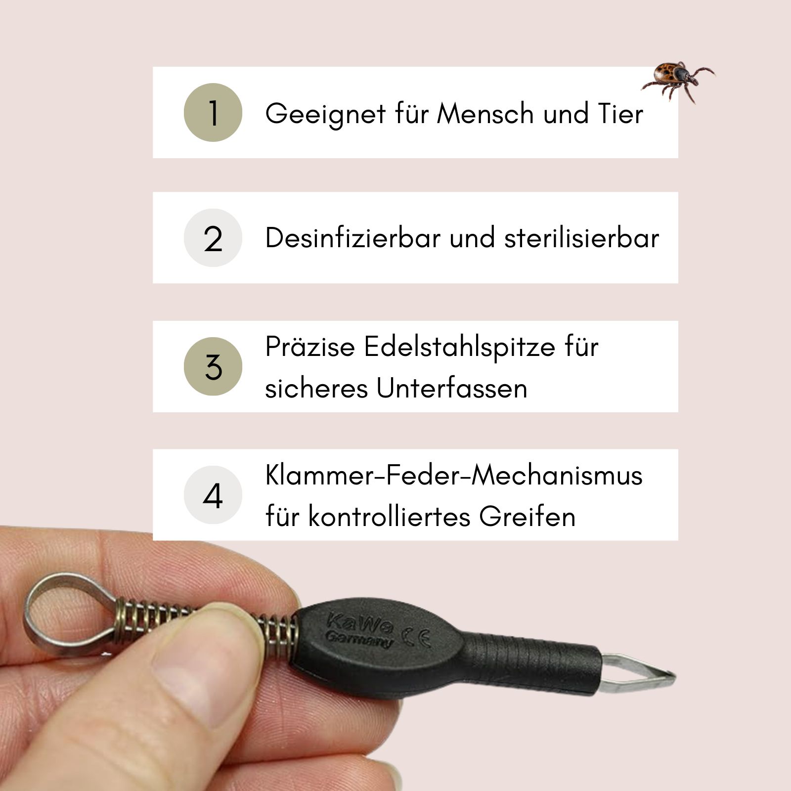 KaWe Zecken-Fix Zeckenpinzette