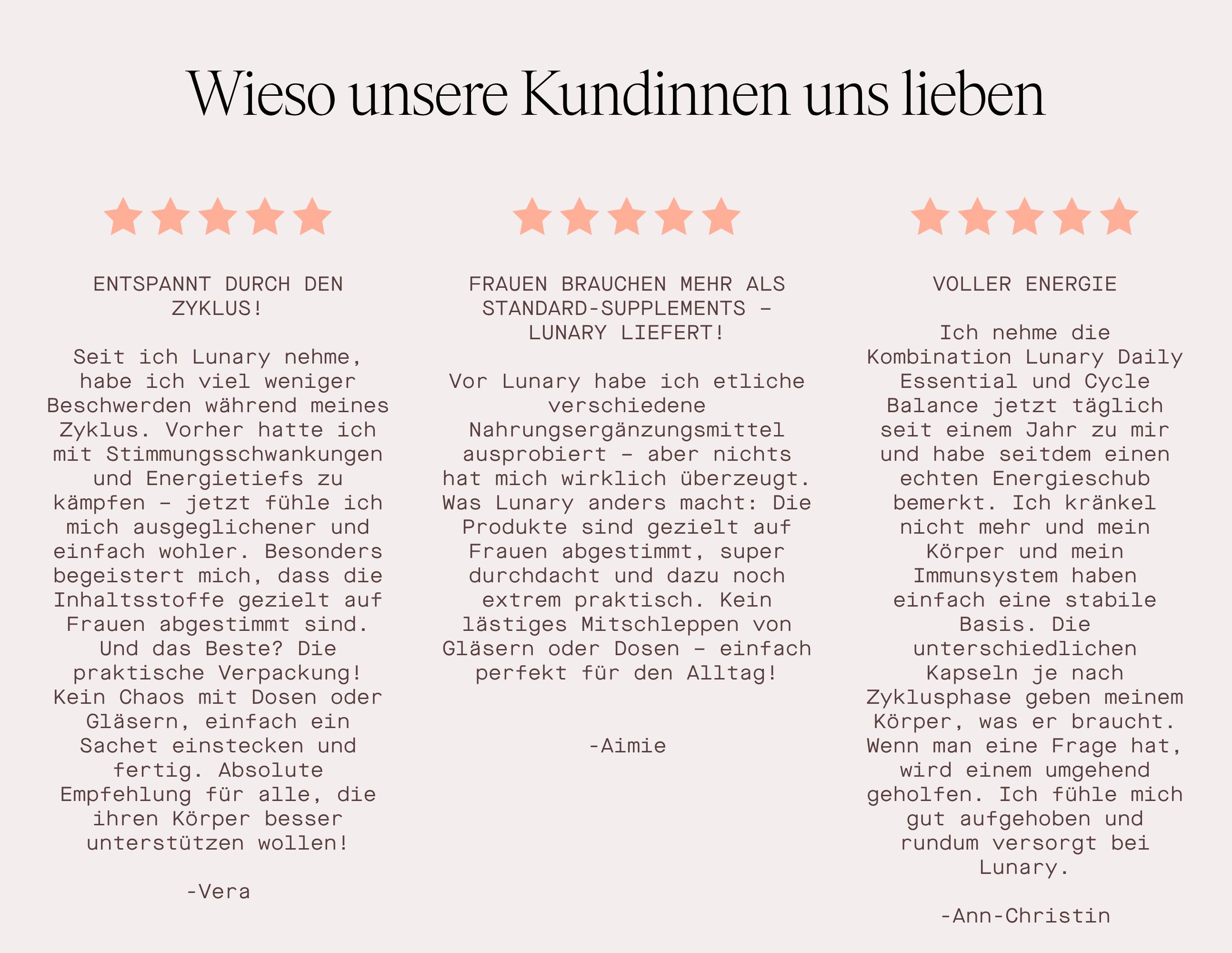 Infografik. Kundenbewertungen. Text. Sterne. Zitate.