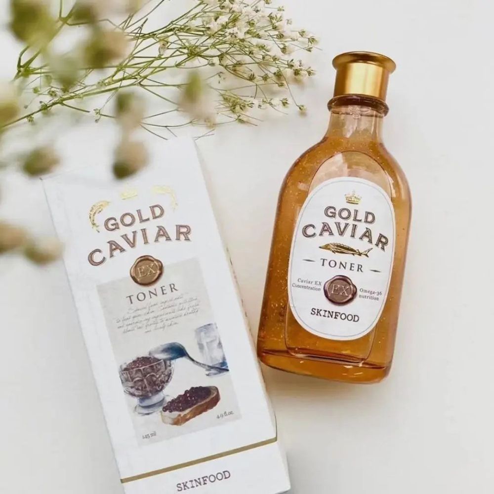 SKINFOOD Gold Caviar Ex Face Toner