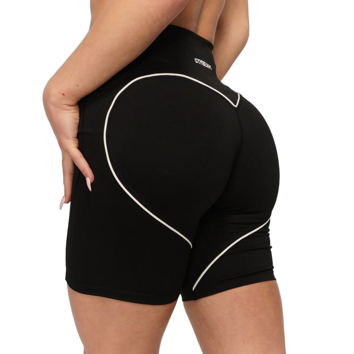 GymBeam Shorts Damen Slim mit Gummizug Varsity Black