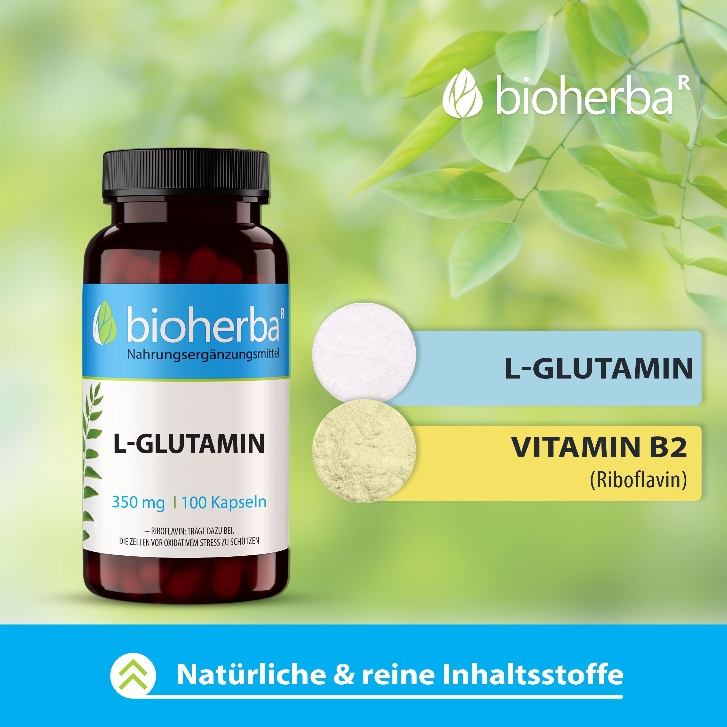 Bioherba L-Glutamin Kapseln
