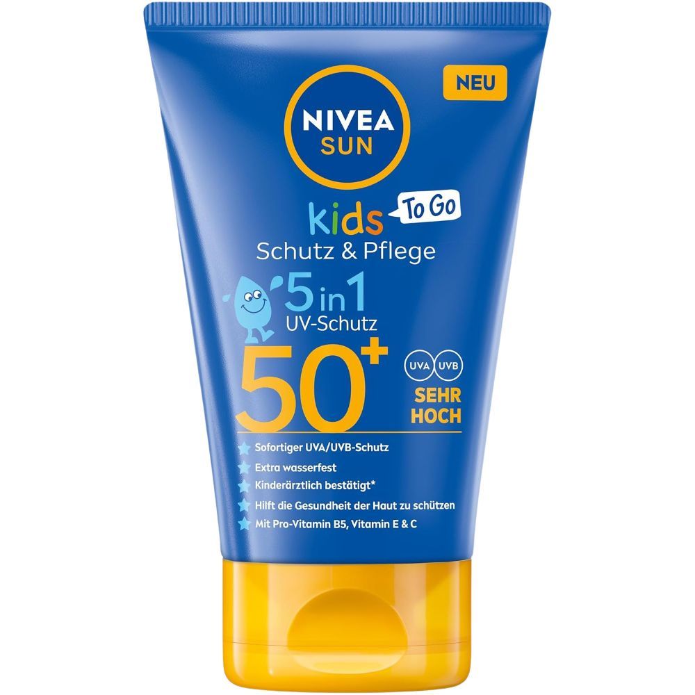Nivea SUN Kids Schutz & Pflege 5in1 To Go LFS 50+ 50 ml Creme