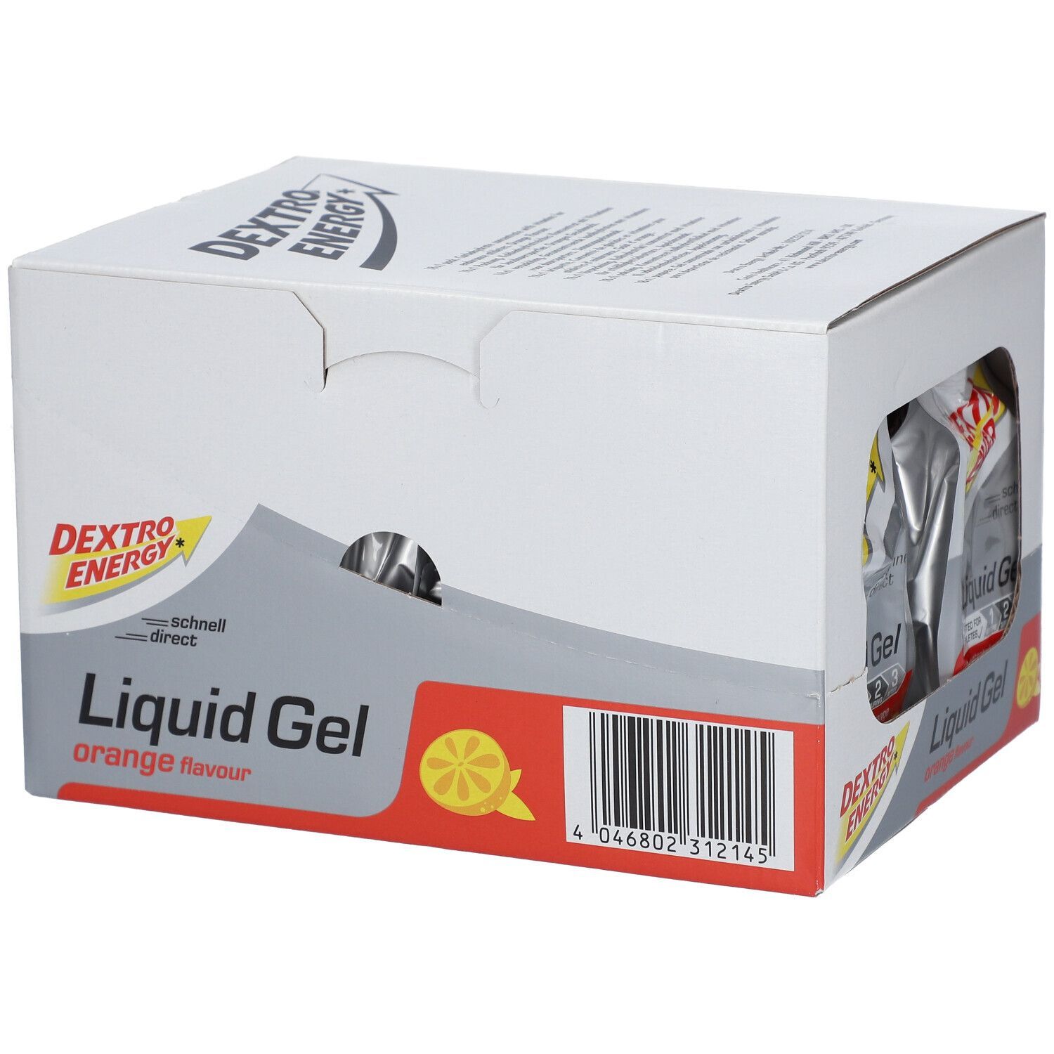 Dextro Energy Liquid Gel Orange + Vitamins
