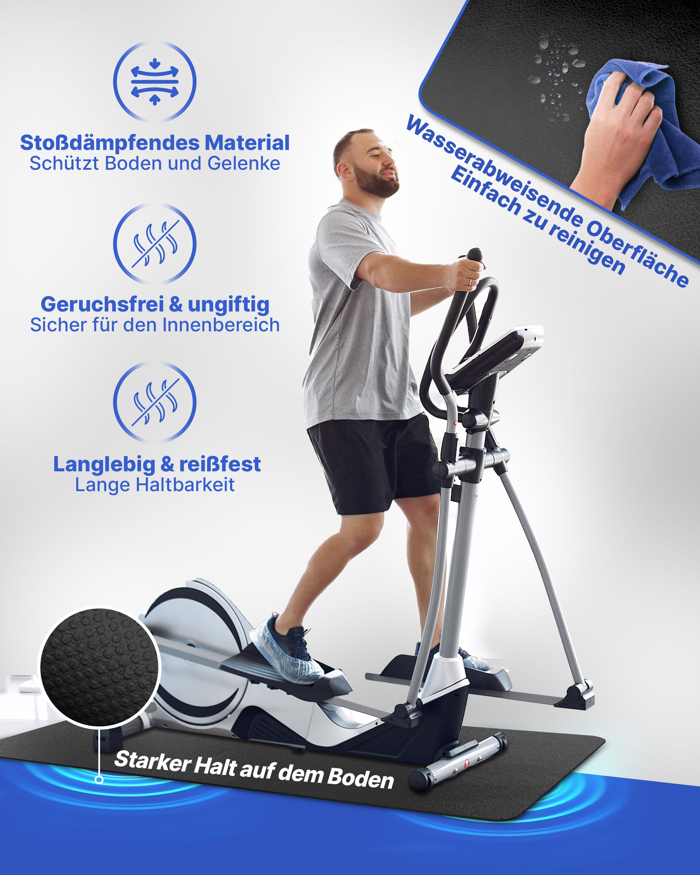 NEOLYMP Bodenschutzmatte Fitness