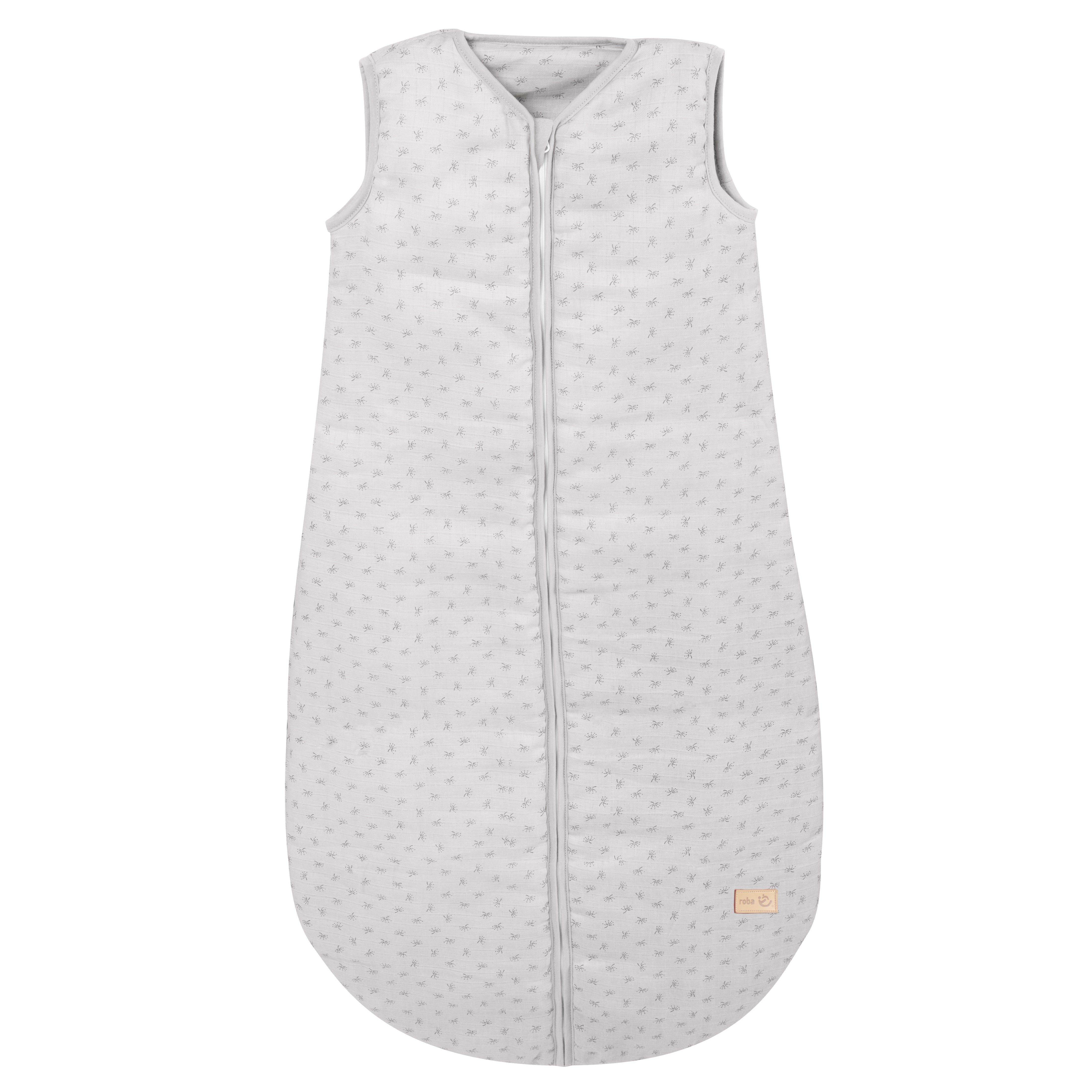 Roba Organic Schlafsack 'Lil Planet' - 110 cm - Silbergrau