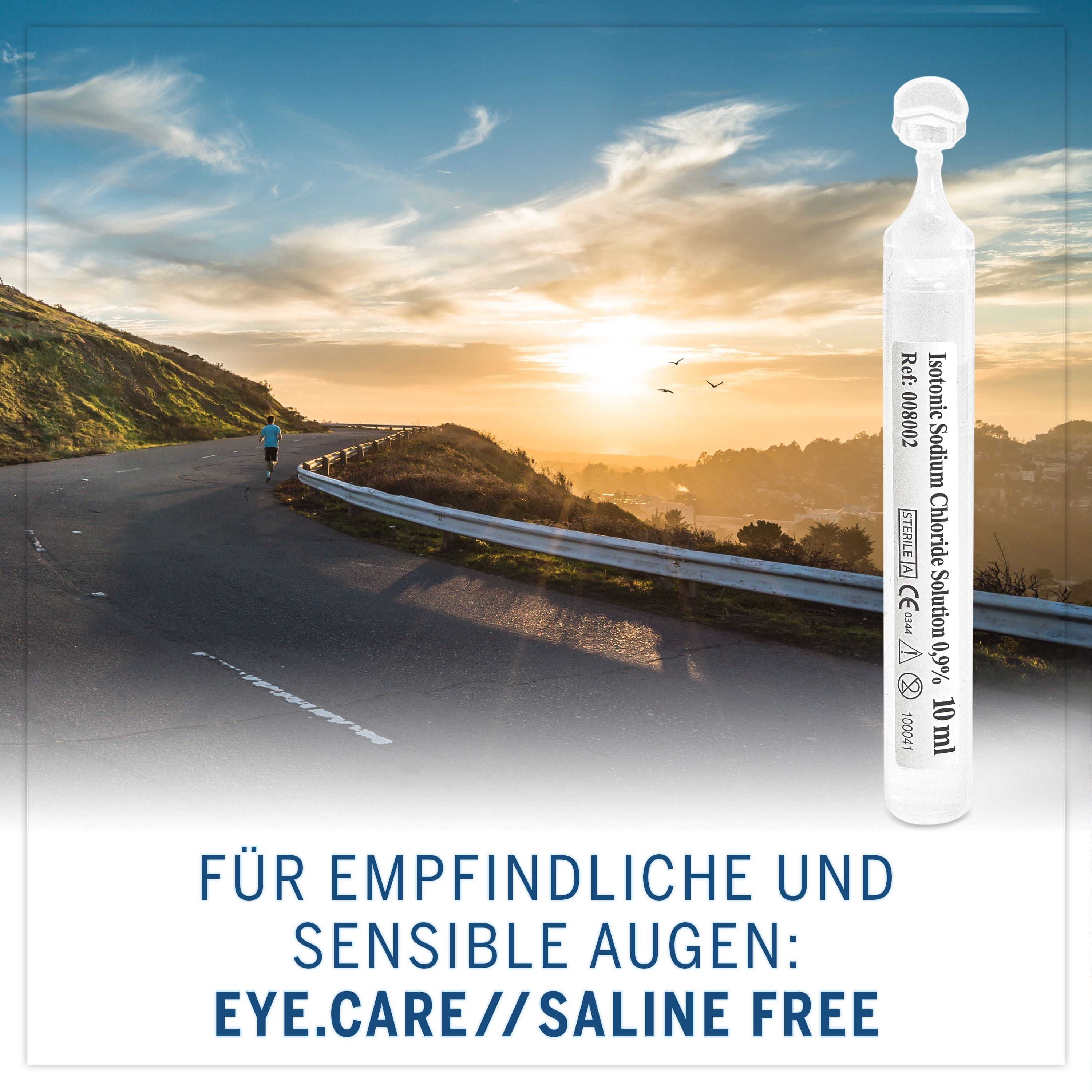 eye.care // saline free travel Ampullen