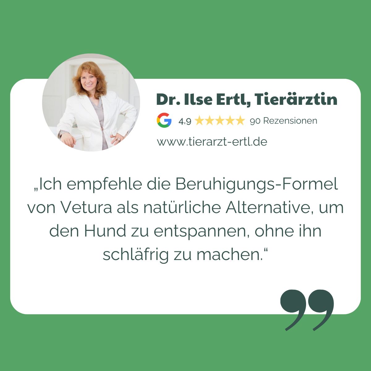 Vetura Beruhigungs-Formel für ängstliche & gestresste Hunde